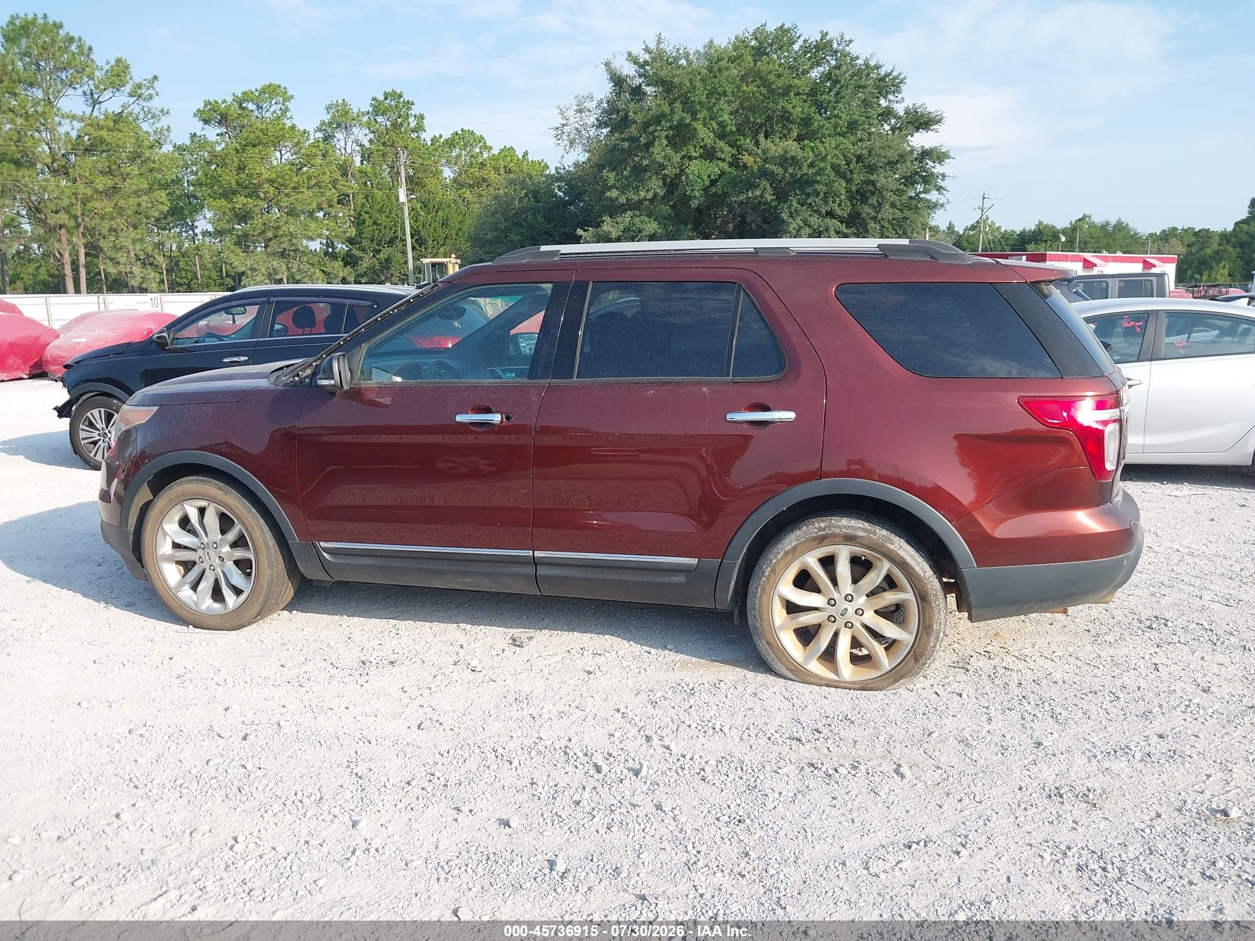 2015 Ford Explorer Xlt Dark Brown vin: 1FM5K7D81FGA13621