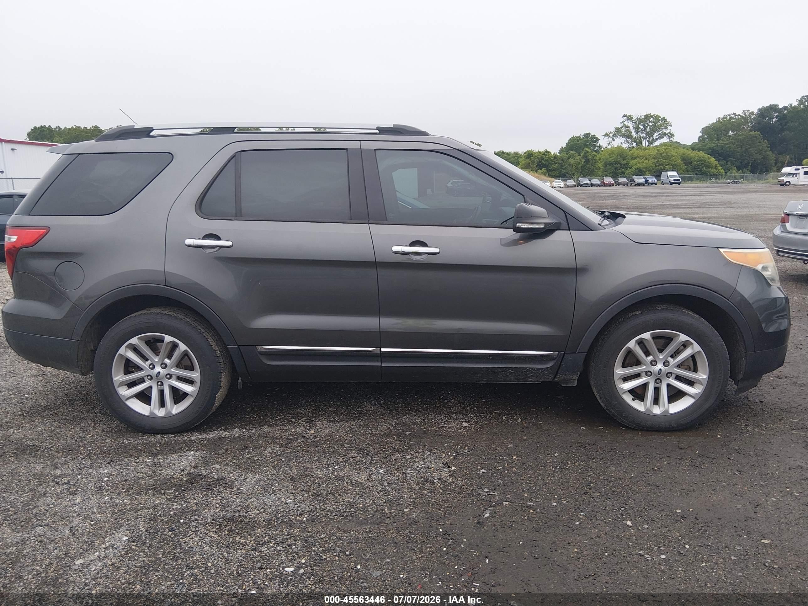 2015 Ford Explorer Xlt Серый vin: 1FM5K7D81FGA52094