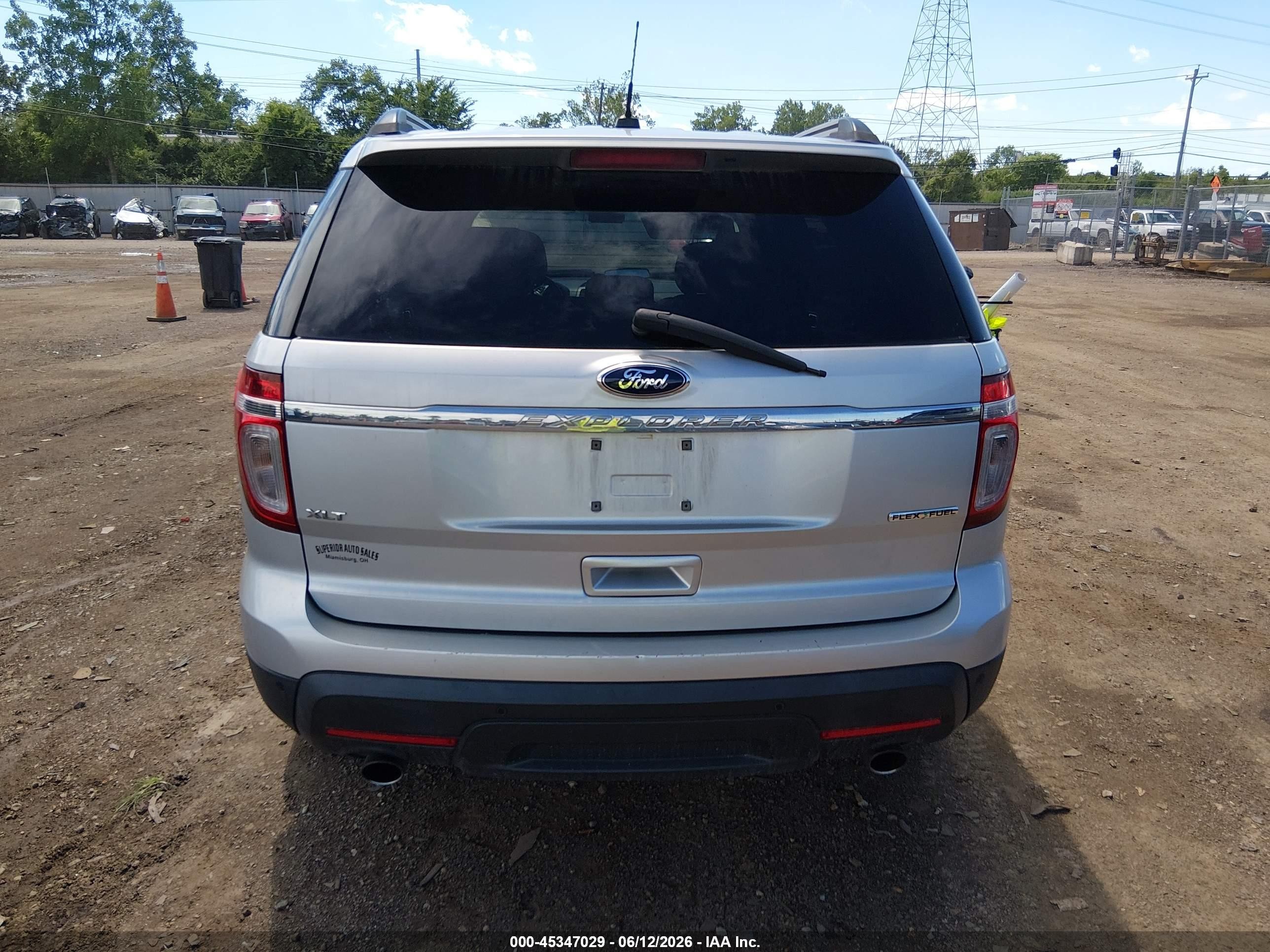 2015 Ford Explorer Xlt Gray vin: 1FM5K7D81FGA95656