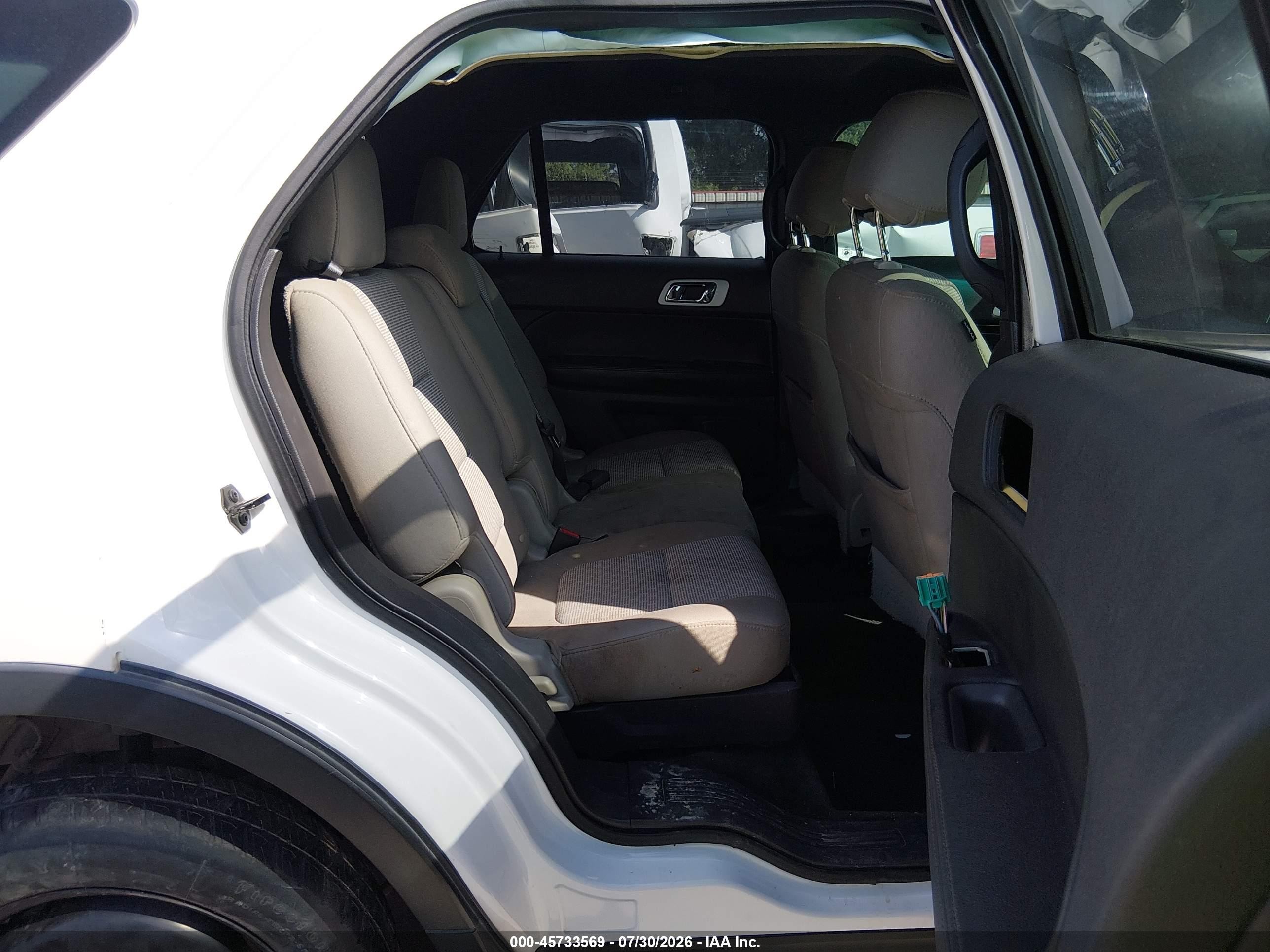 2015 Ford Explorer Xlt Белый vin: 1FM5K7D81FGB58822