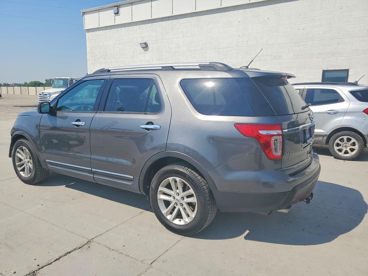 2015 Ford Explorer Xlt Gray vin: 1FM5K7D81FGC04553