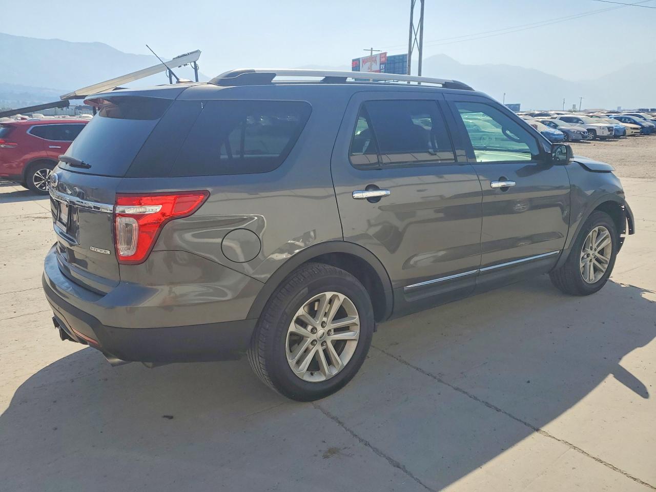 2015 Ford Explorer Xlt Gray vin: 1FM5K7D81FGC04553