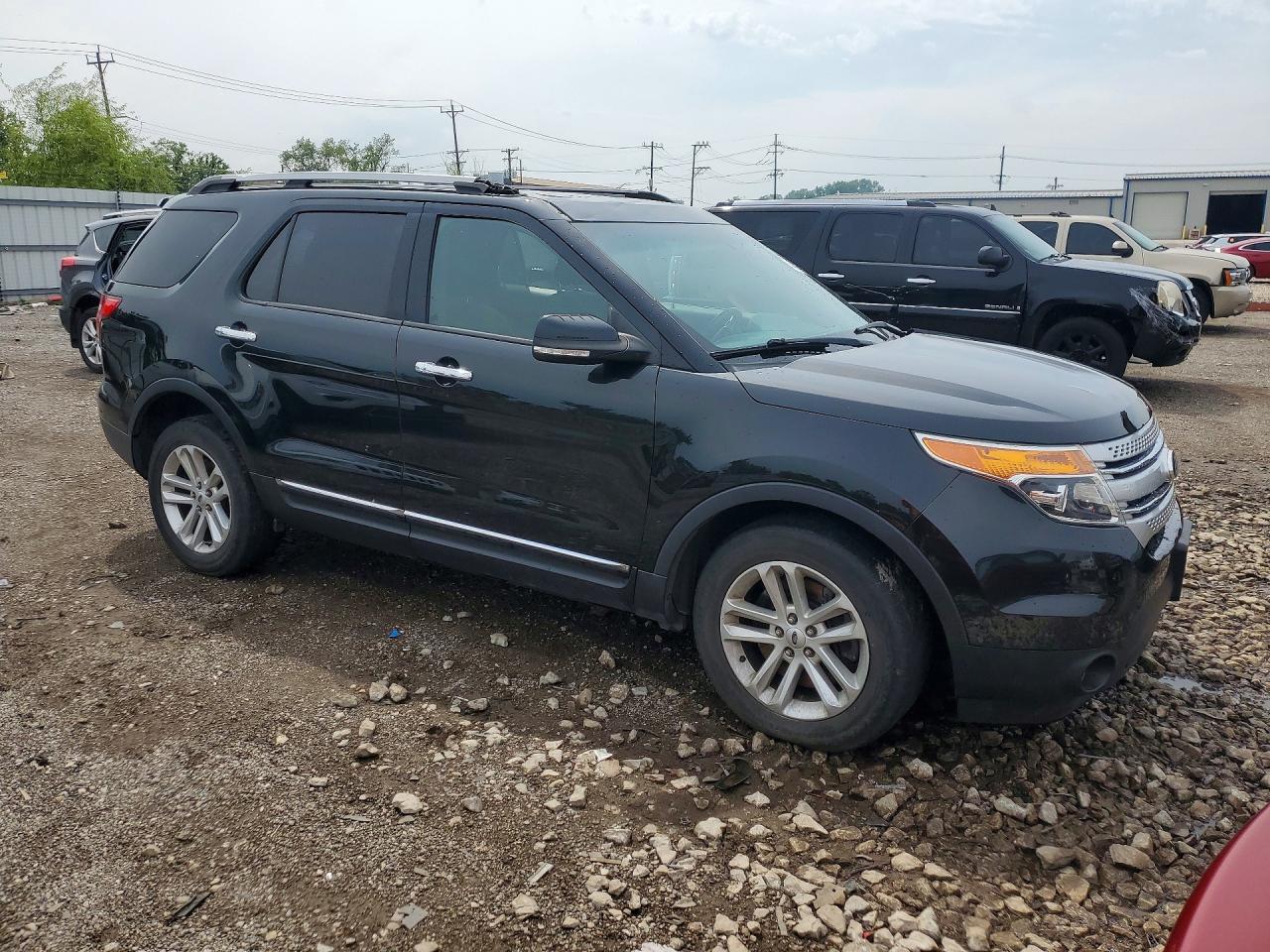 2015 Ford Explorer Xlt Черный vin: 1FM5K7D81FGC12023