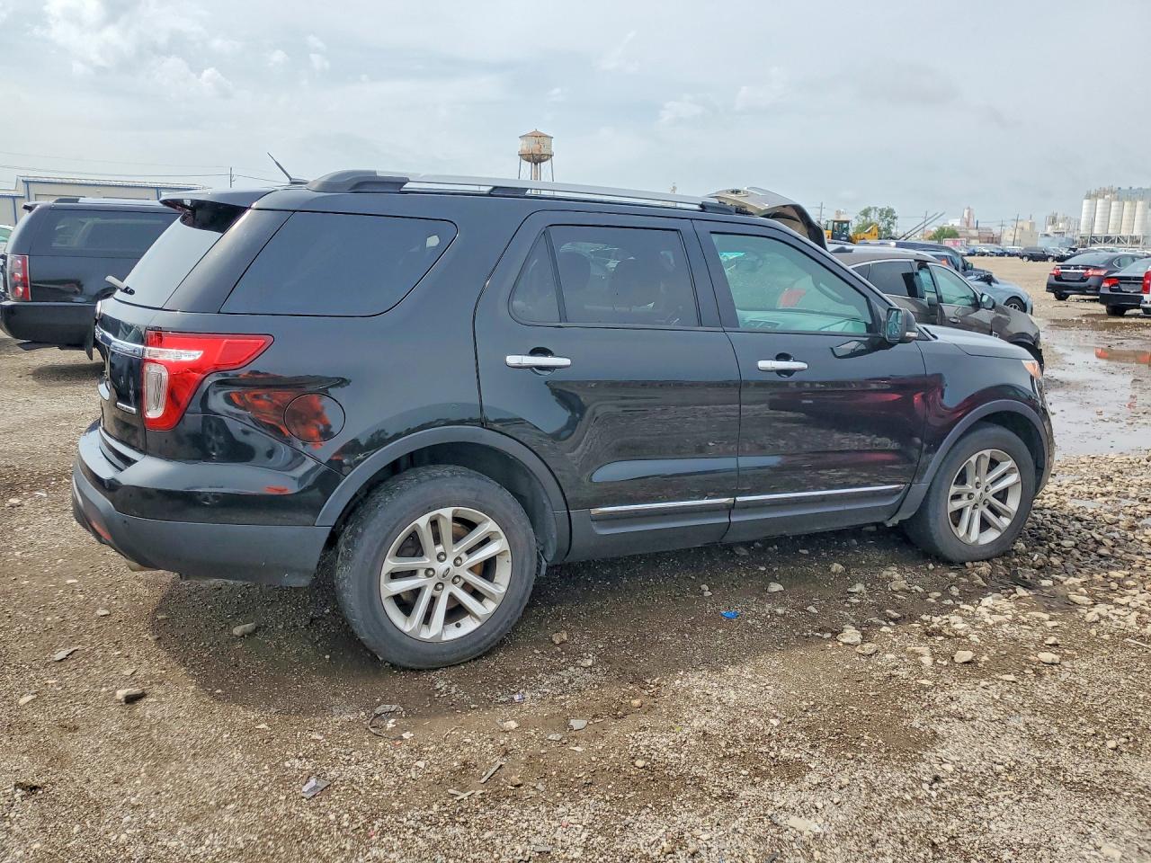 2015 Ford Explorer Xlt Черный vin: 1FM5K7D81FGC12023