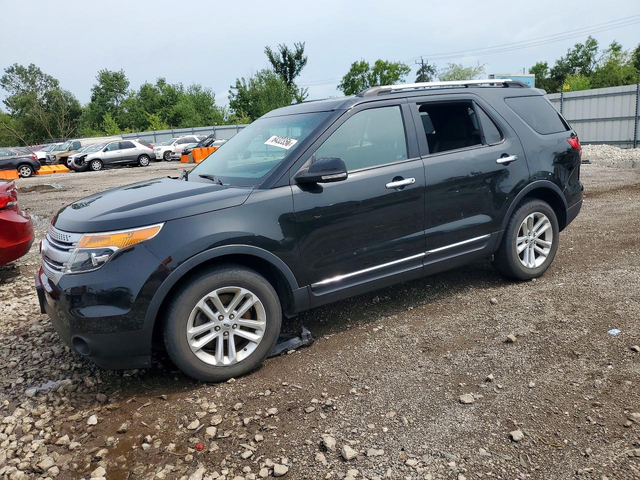 2015 Ford Explorer Xlt Черный vin: 1FM5K7D81FGC12023