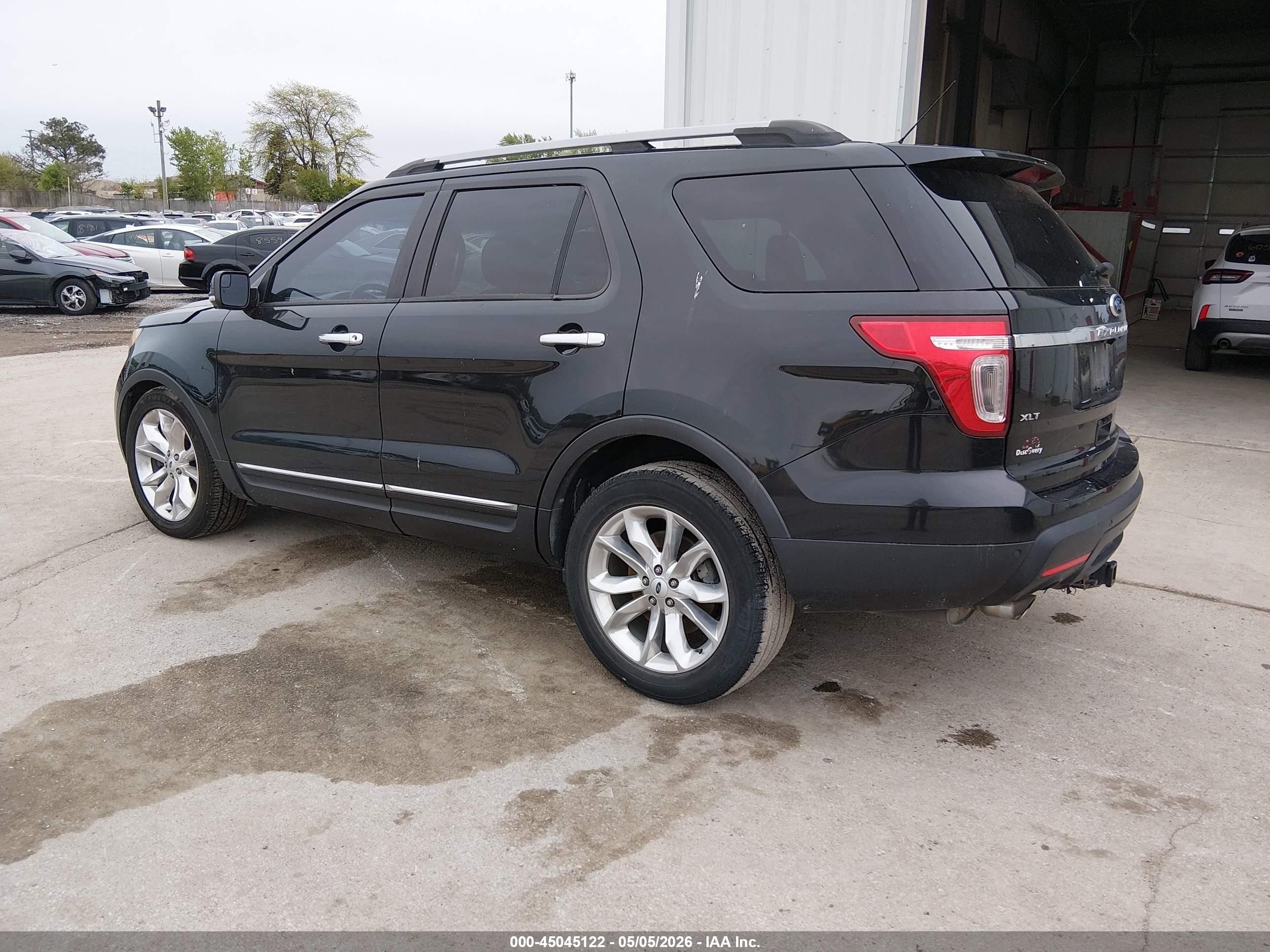 2015 Ford Explorer Xlt Black vin: 1FM5K7D81FGC48746