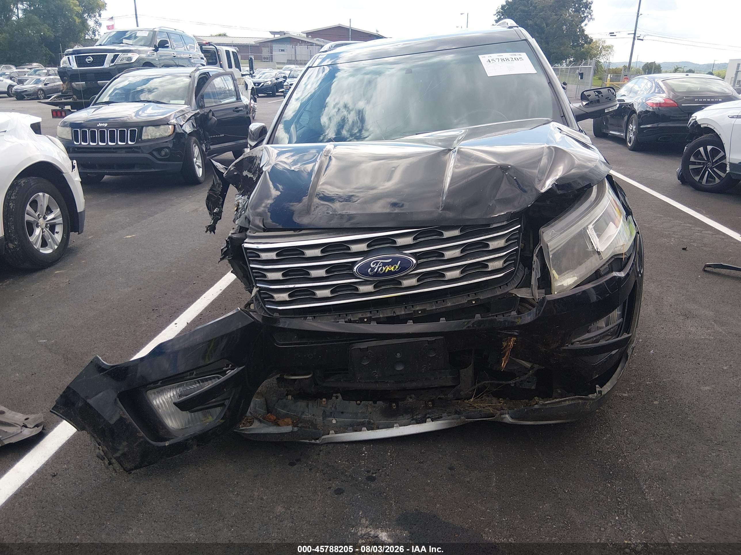 2016 Ford Explorer Xlt Black vin: 1FM5K7D81GGA61976