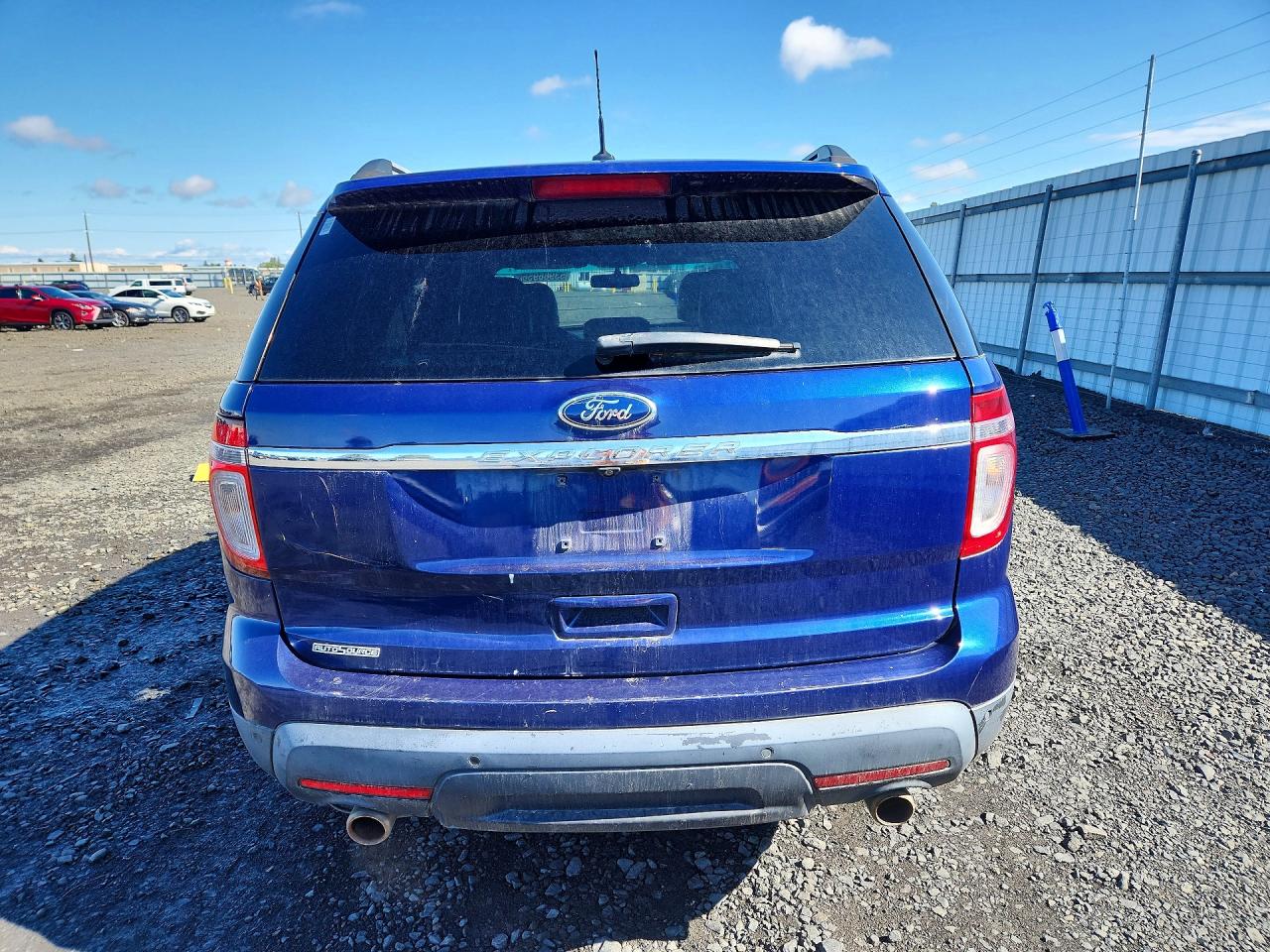 2013 Ford Explorer Xlt Blue vin: 1FM5K7D82DGA30957