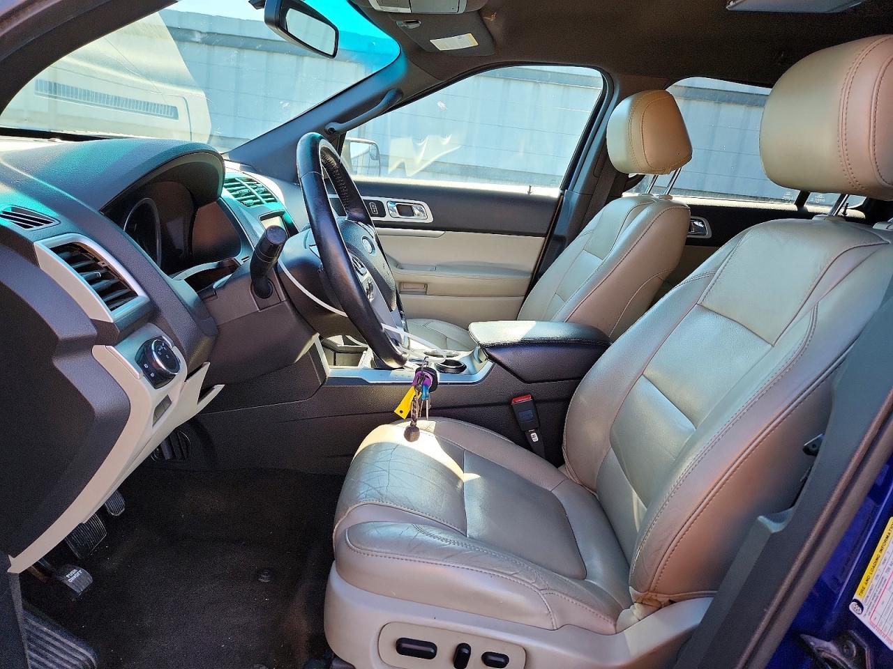 2013 Ford Explorer Xlt Blue vin: 1FM5K7D82DGA30957