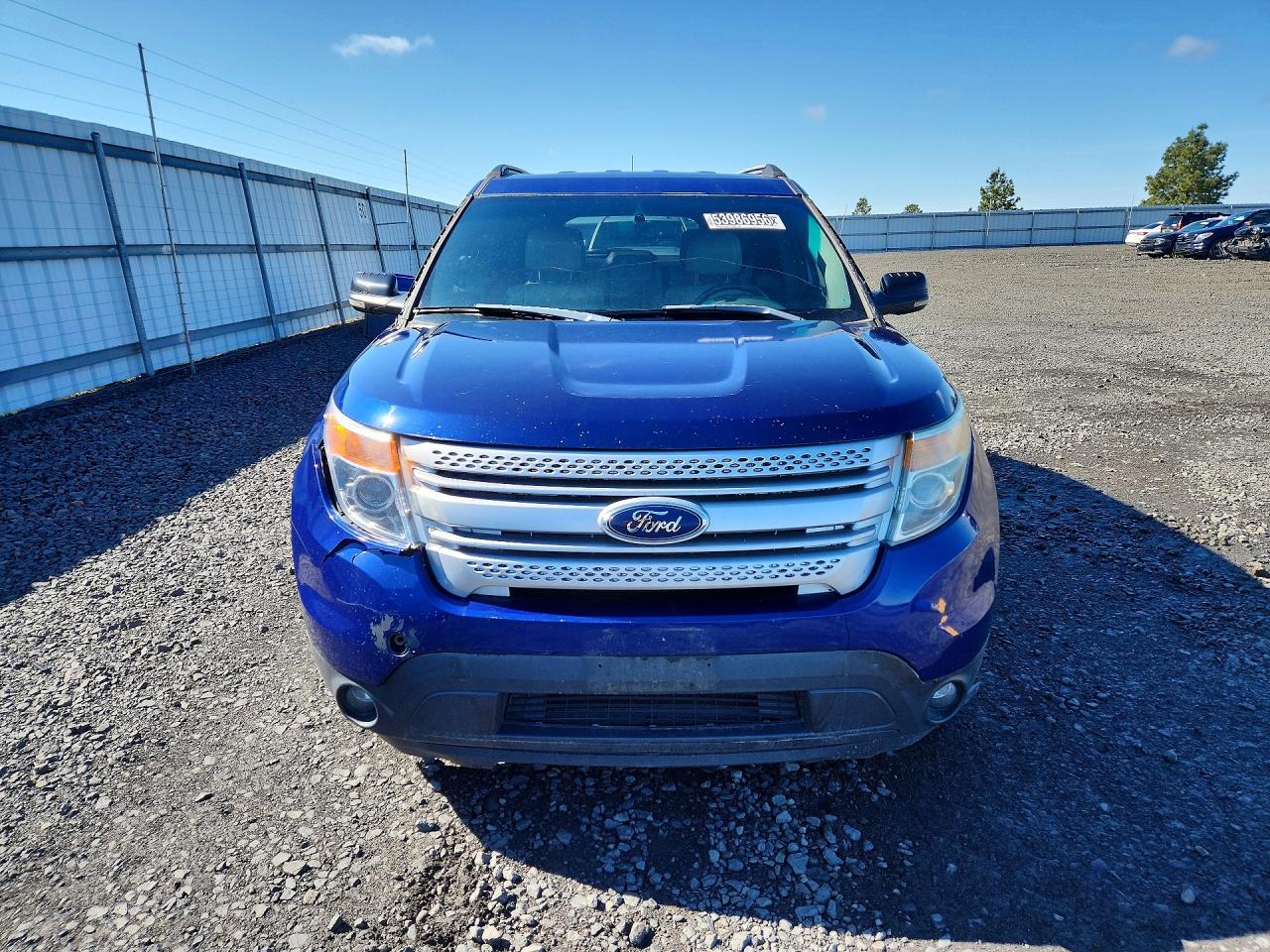 2013 Ford Explorer Xlt Blue vin: 1FM5K7D82DGA30957