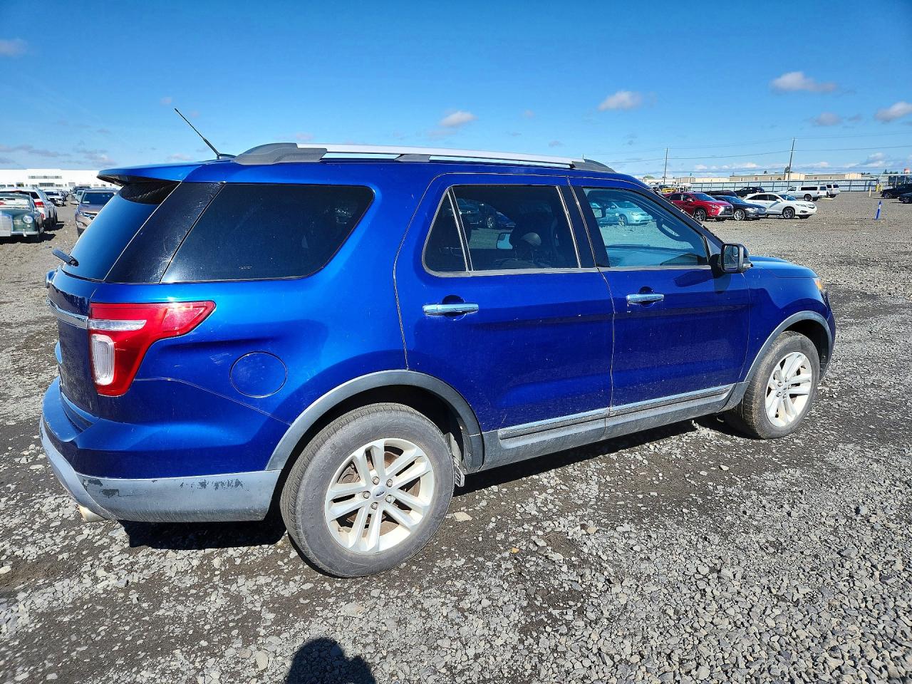 2013 Ford Explorer Xlt Blue vin: 1FM5K7D82DGA30957