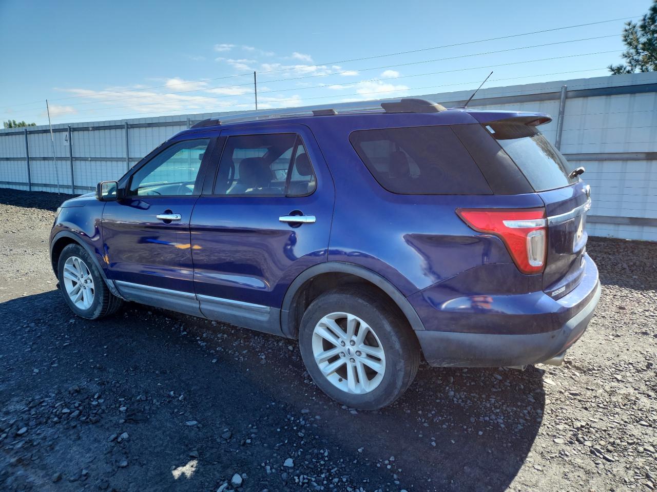 2013 Ford Explorer Xlt Blue vin: 1FM5K7D82DGA30957 Damage: Left Front Door, Previous Repair, Substandard Repair