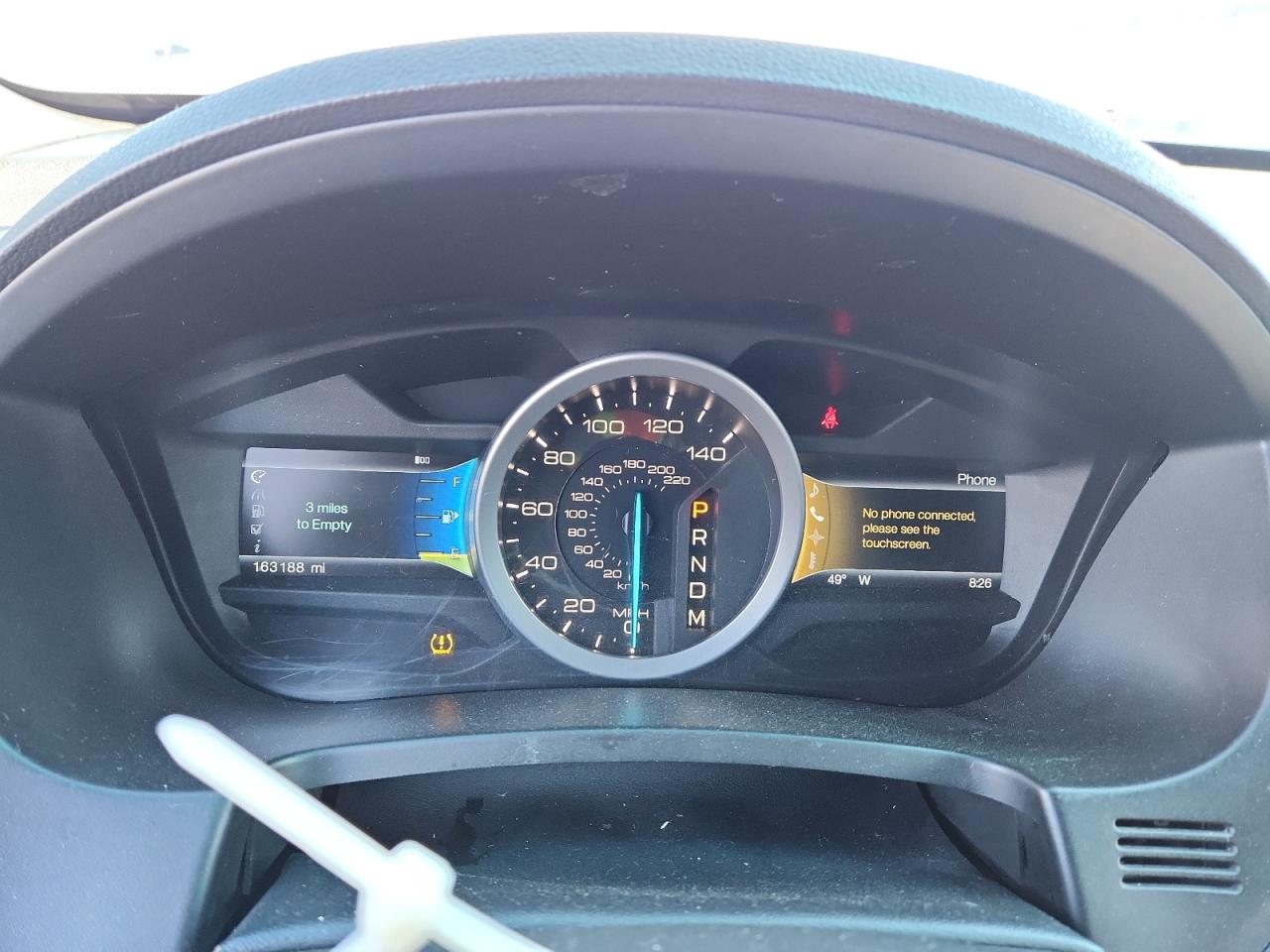 2013 Ford Explorer Xlt Blue vin: 1FM5K7D82DGA30957 Damage: Warning - Tire Pressure, On, Unacceptable