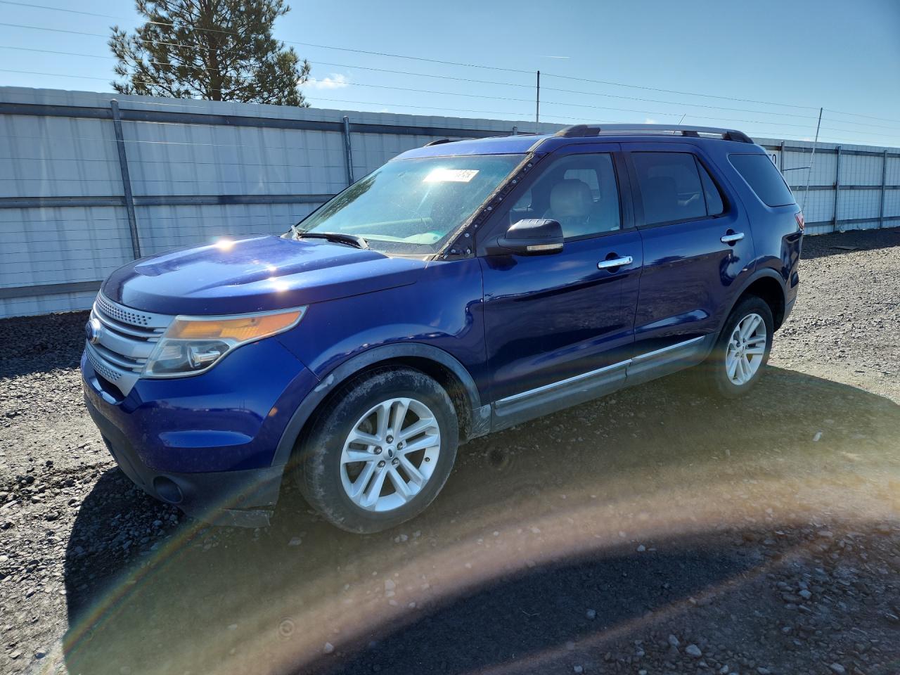 2013 Ford Explorer Xlt Blue vin: 1FM5K7D82DGA30957 Damage: Front Bumper Cover Lower, Broken, Replacement Required