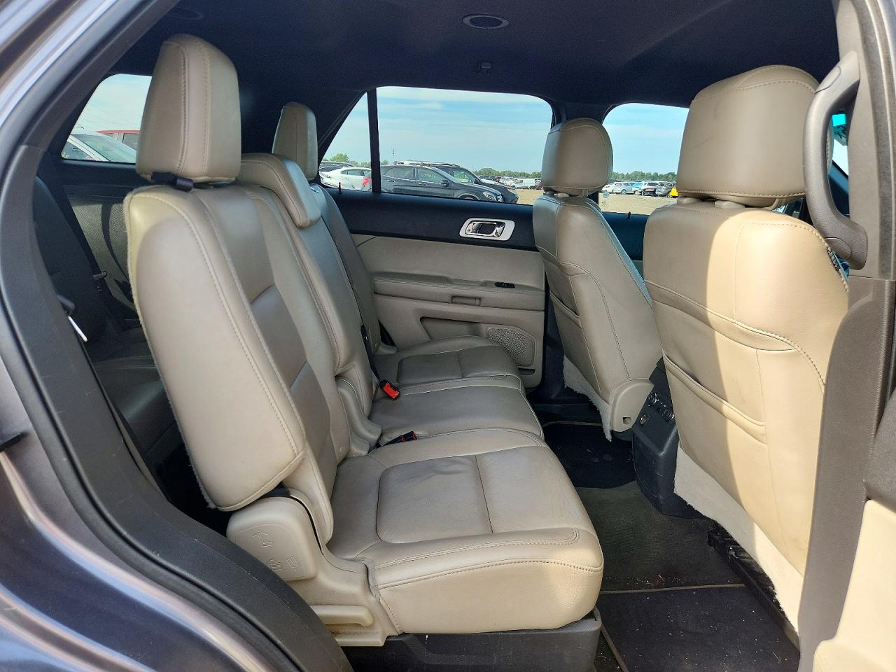 2013 Ford Explorer Xlt Gray vin: 1FM5K7D82DGB68983