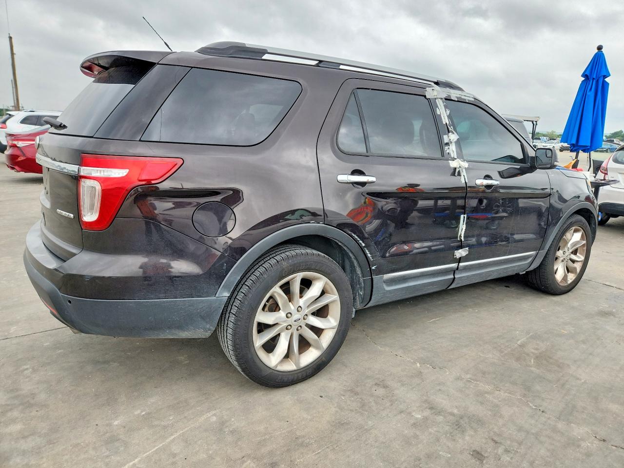 2013 Ford Explorer Xlt Black vin: 1FM5K7D82DGC29572