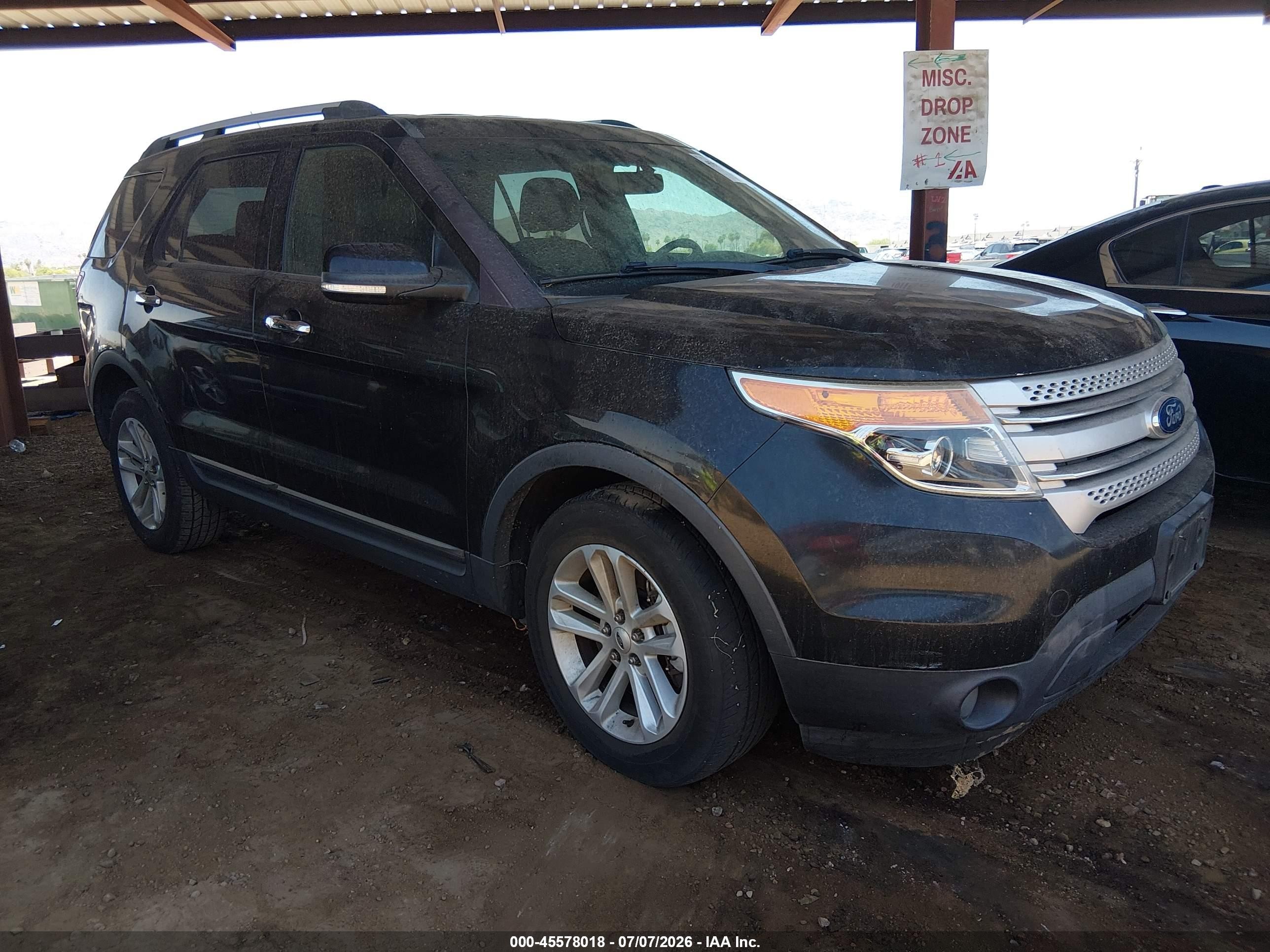 2013 Ford Explorer Xlt Black vin: 1FM5K7D82DGC79937