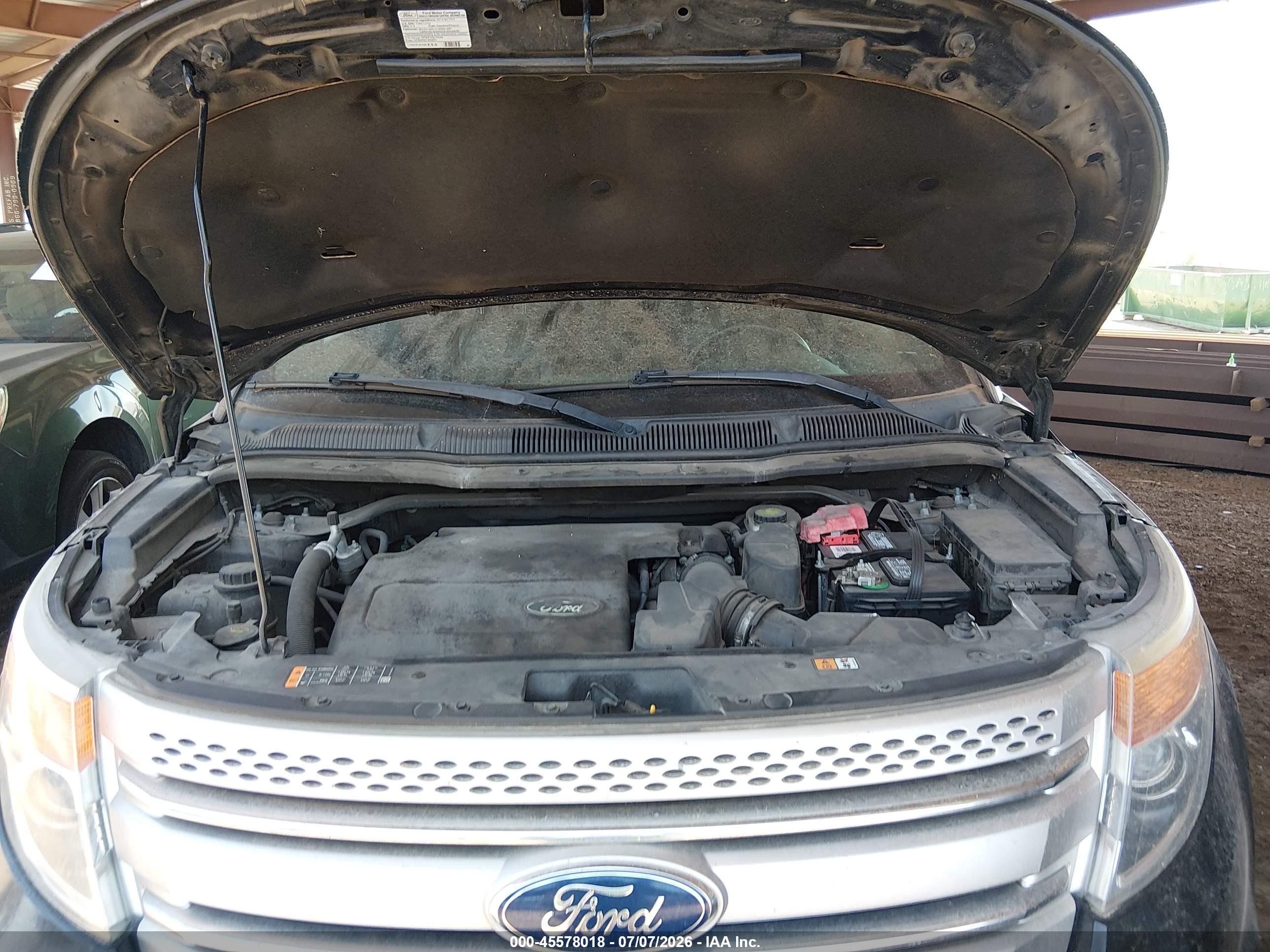2013 Ford Explorer Xlt Black vin: 1FM5K7D82DGC79937
