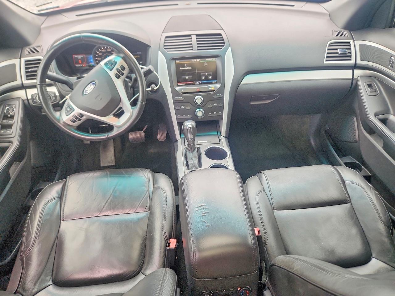 2014 Ford Explorer Xlt Red vin: 1FM5K7D82EGA11102