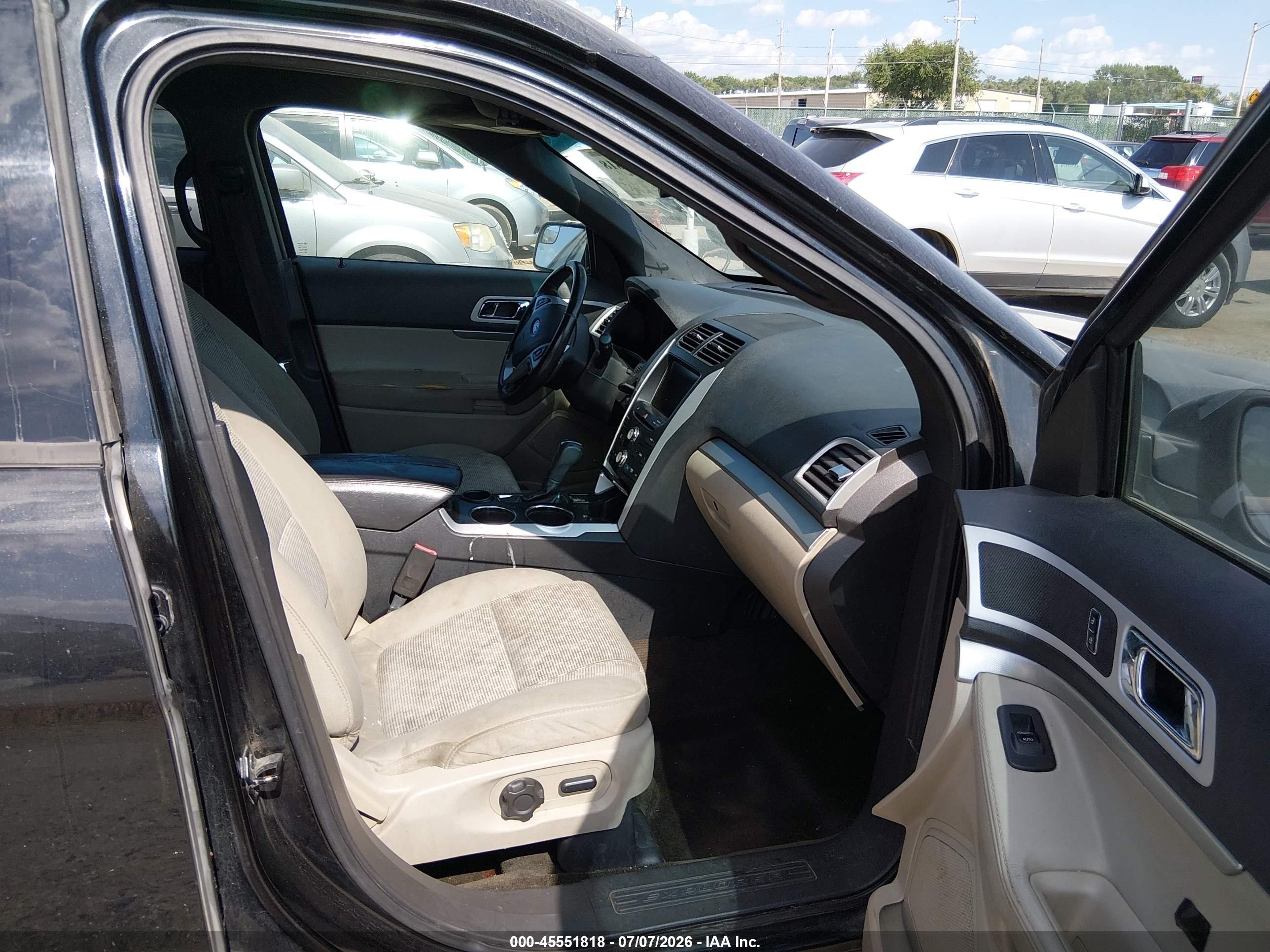 2014 Ford Explorer Xlt Black vin: 1FM5K7D82EGA22469