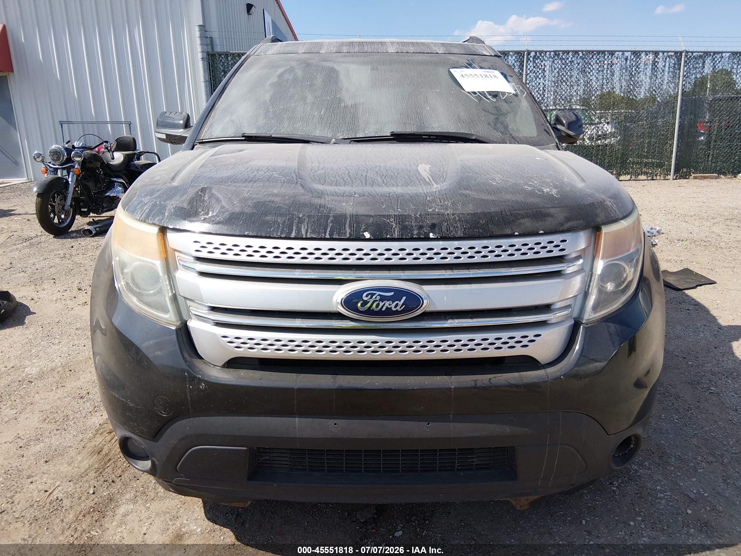 2014 Ford Explorer Xlt Black vin: 1FM5K7D82EGA22469