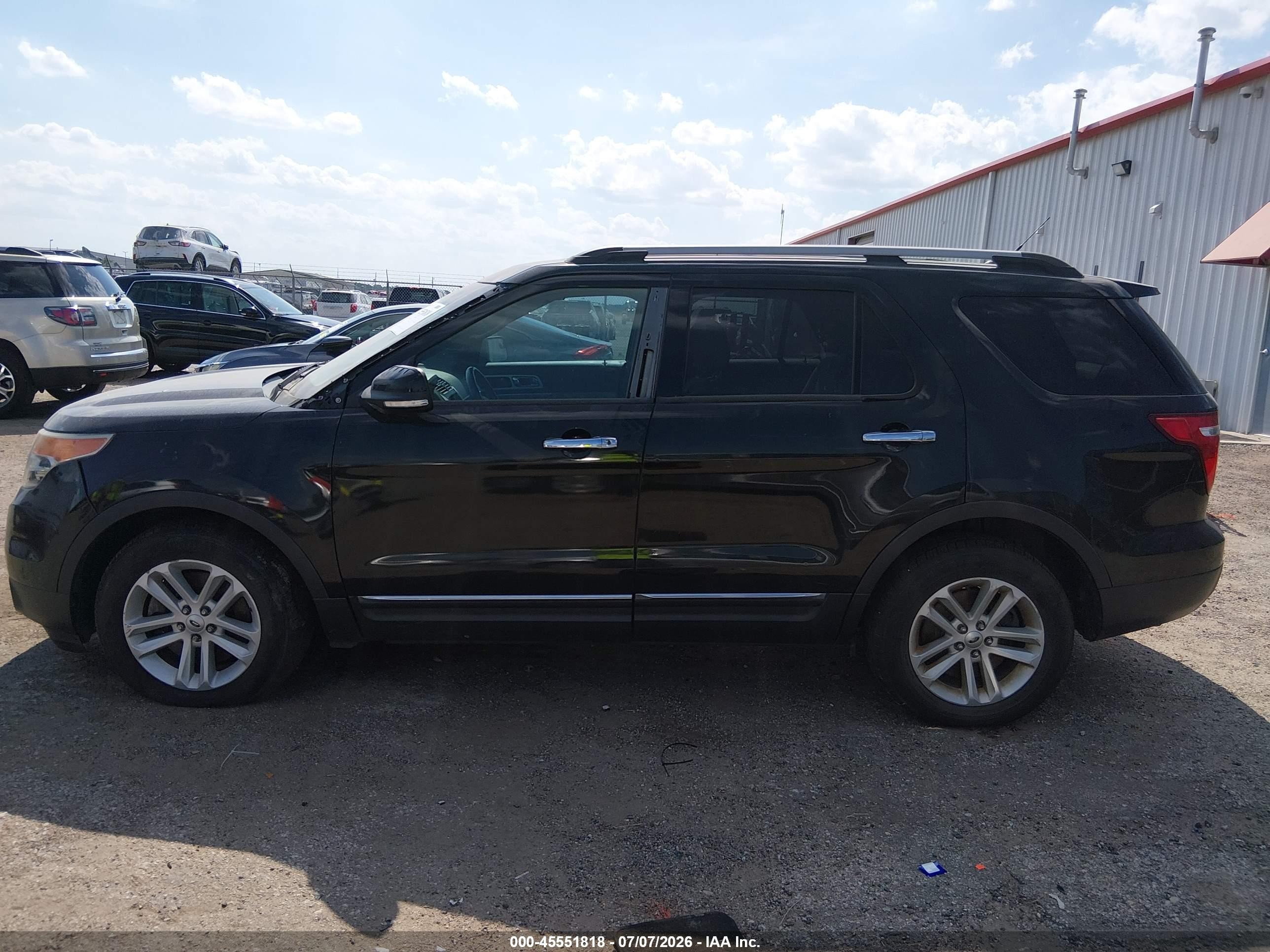 2014 Ford Explorer Xlt Black vin: 1FM5K7D82EGA22469