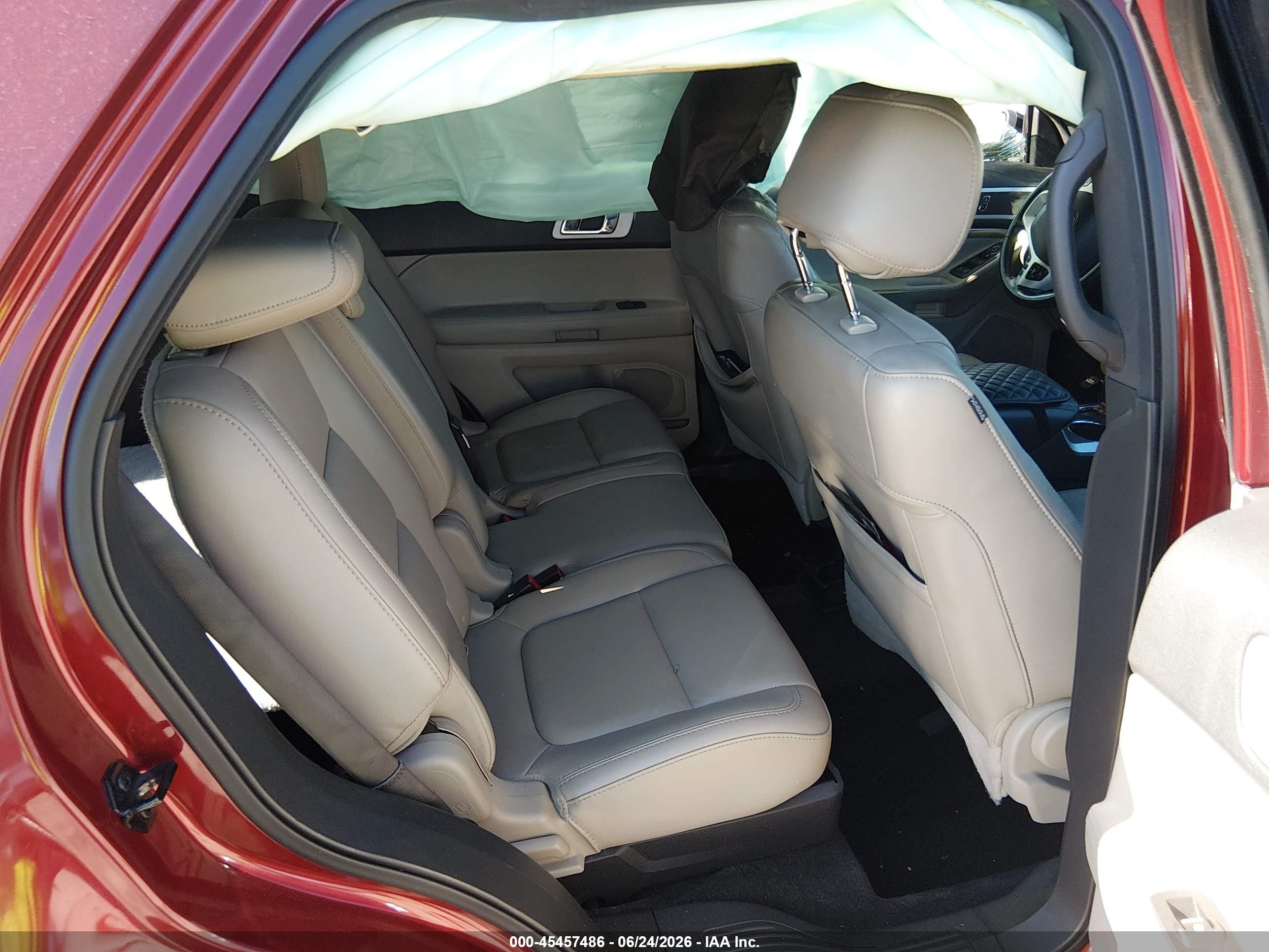 2014 Ford Explorer Xlt Orange vin: 1FM5K7D82EGA47310