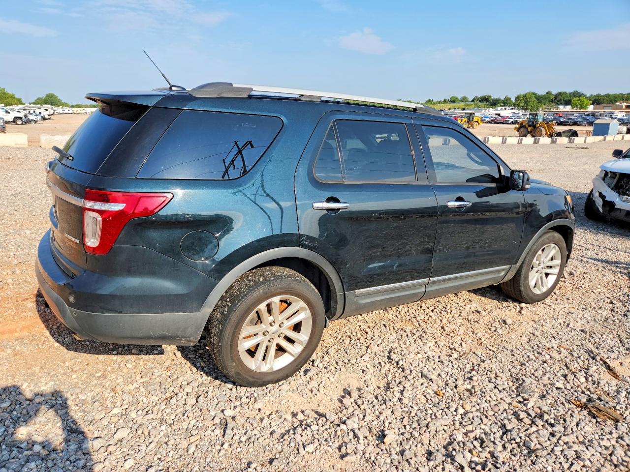 2014 Ford Explorer Xlt Teal vin: 1FM5K7D82EGA53981