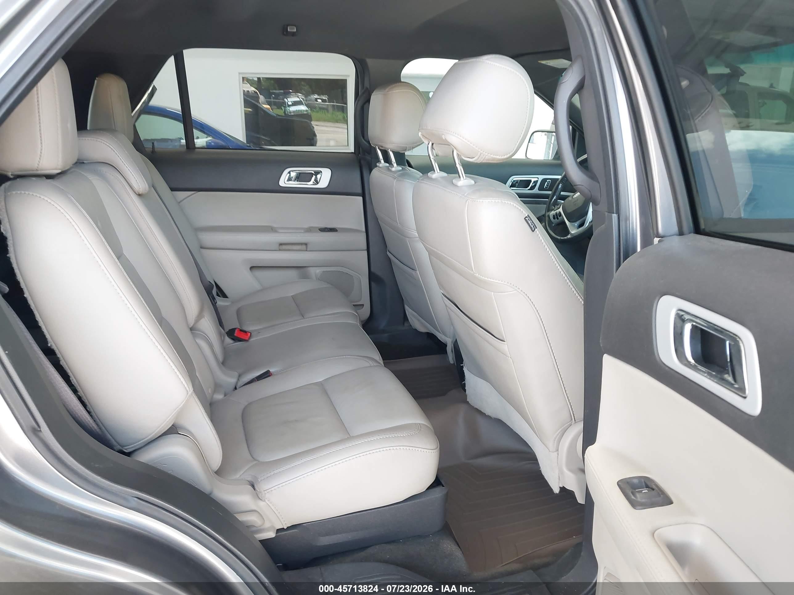 2014 Ford Explorer Xlt Gray vin: 1FM5K7D82EGA58193