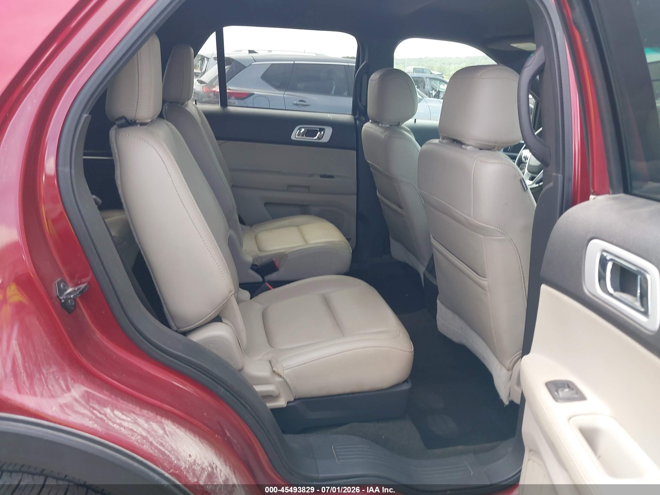 2014 Ford Explorer Xlt Maroon vin: 1FM5K7D82EGA63748