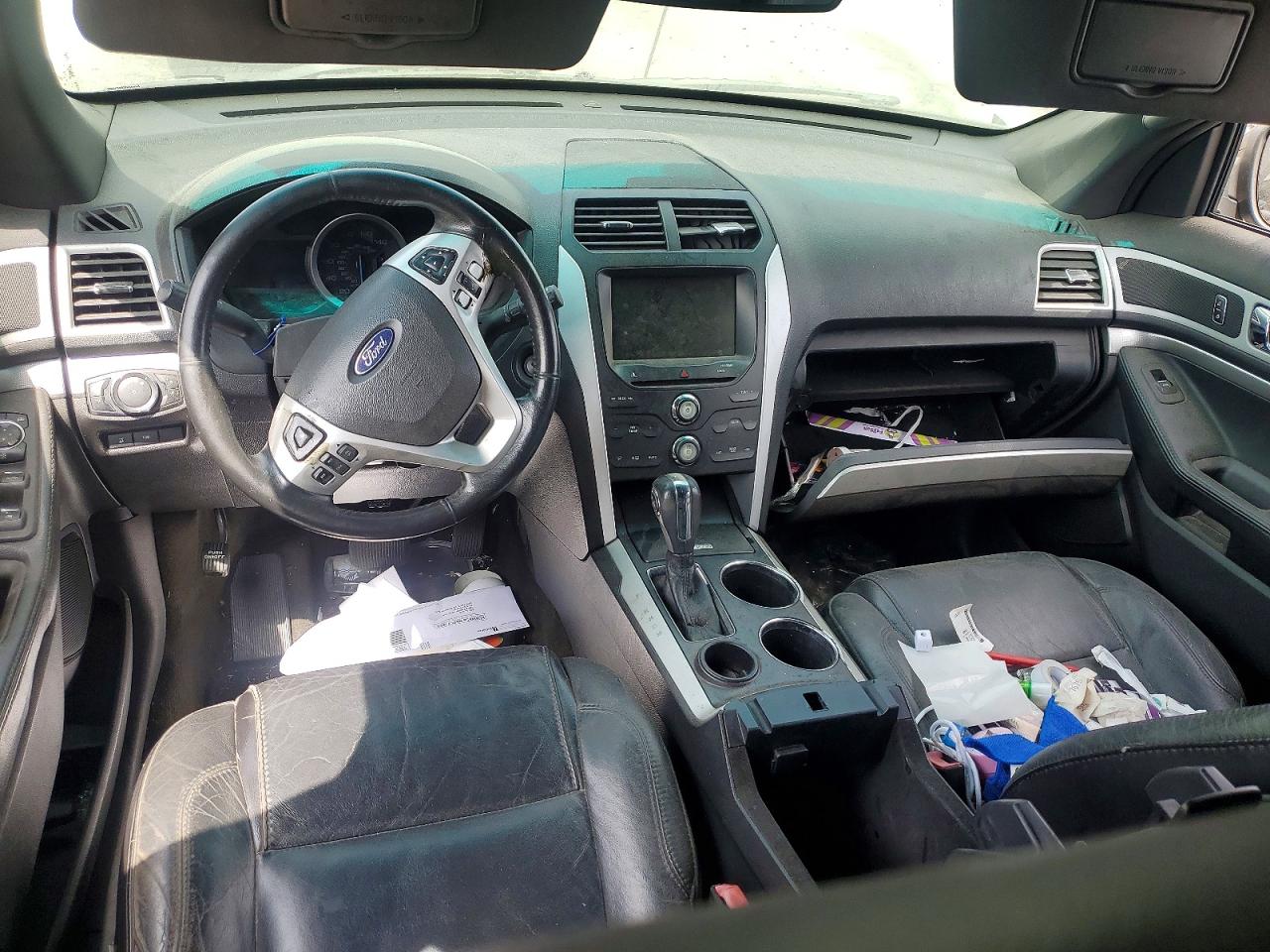 2014 Ford Explorer Xlt Silver vin: 1FM5K7D82EGA69677
