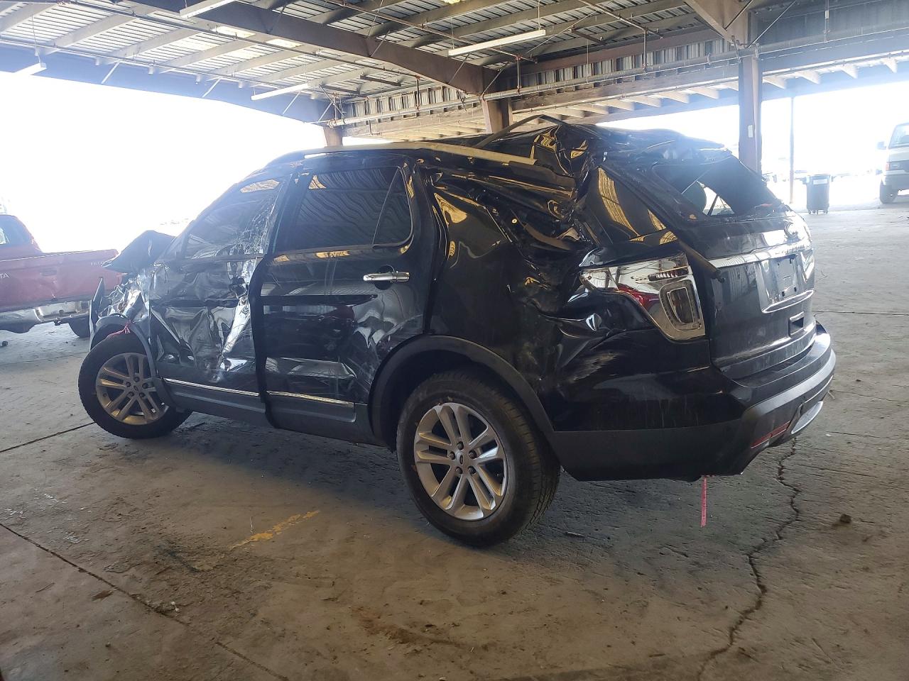 2014 Ford Explorer Xlt Black vin: 1FM5K7D82EGB01348