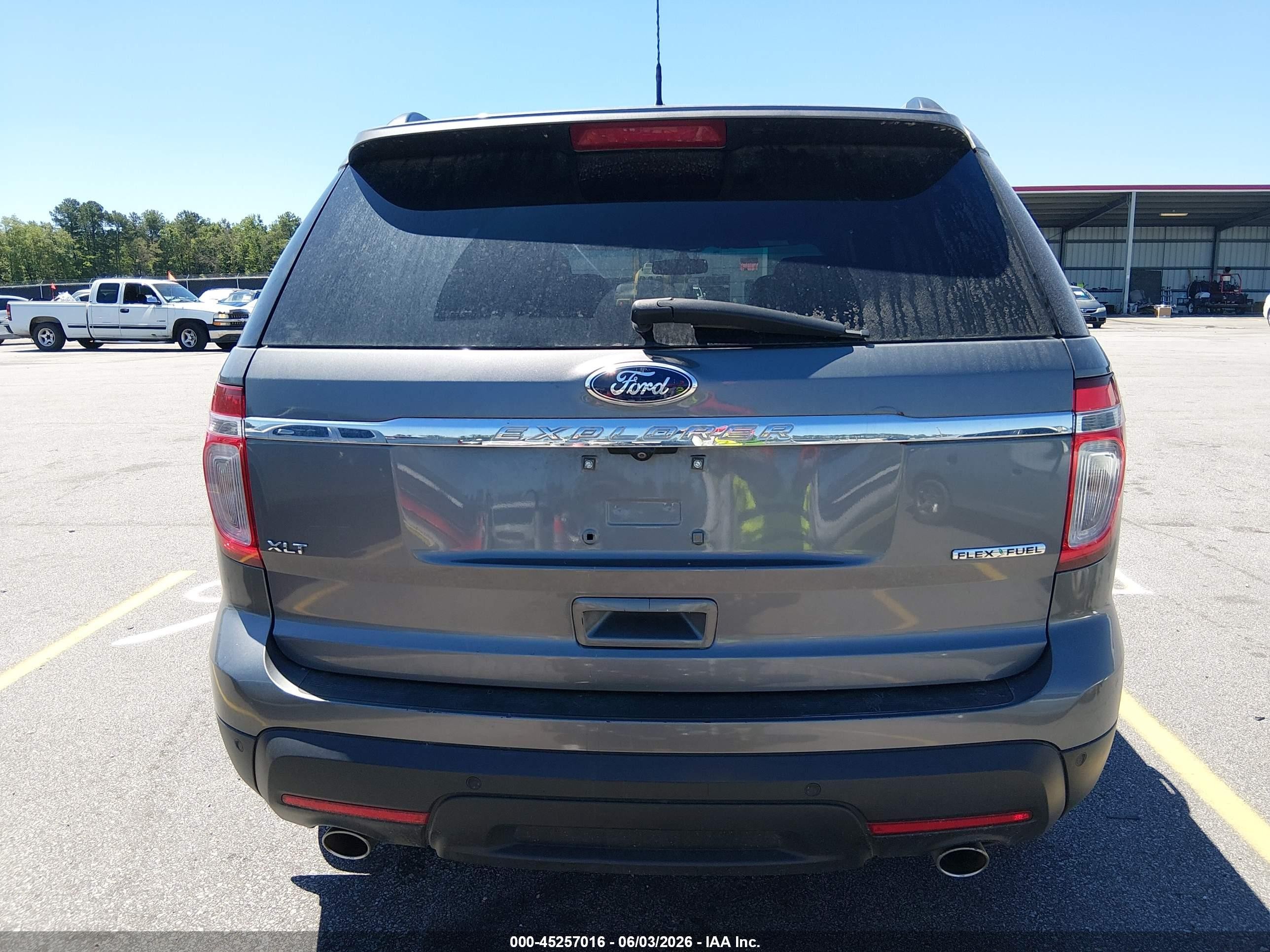 2014 Ford Explorer Xlt Gray vin: 1FM5K7D82EGB08445