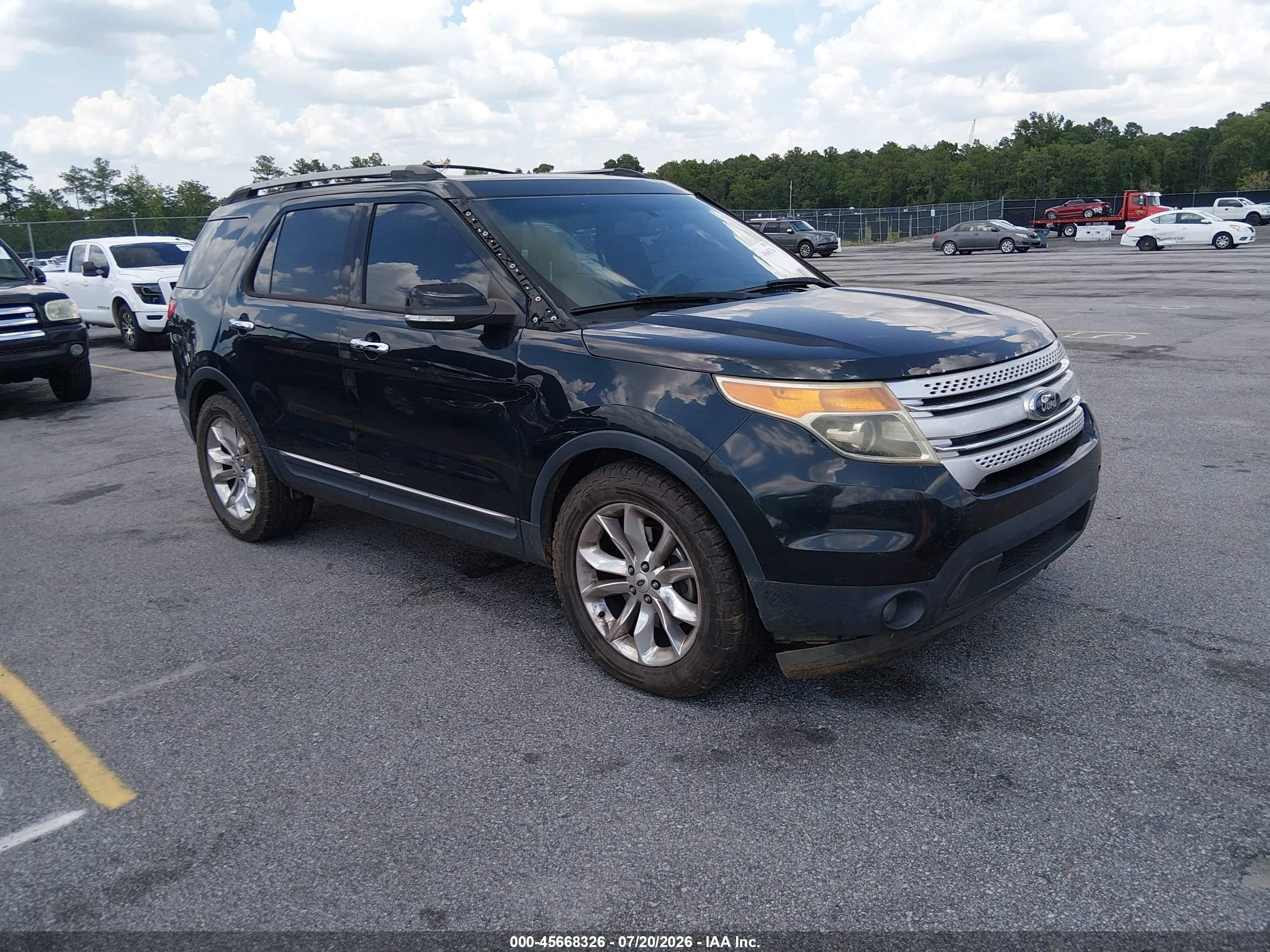 2014 Ford Explorer Xlt Black vin: 1FM5K7D82EGC19917