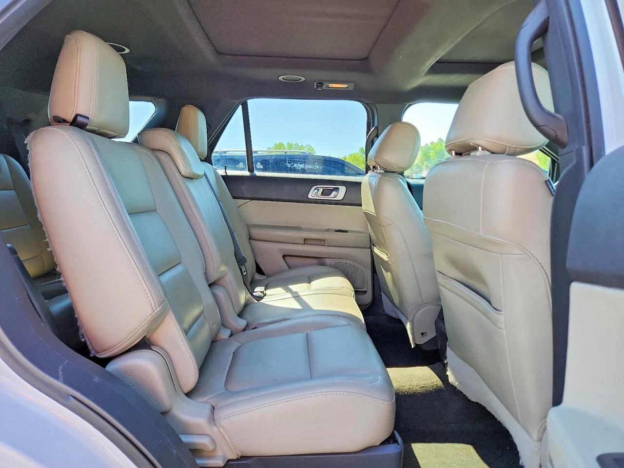 2014 Ford Explorer Xlt White vin: 1FM5K7D82EGC21067