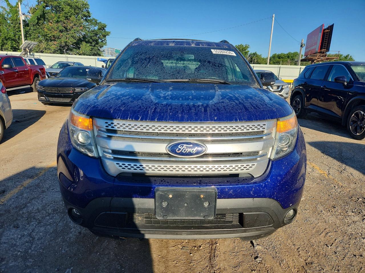 2014 Ford Explorer Xlt Blue vin: 1FM5K7D82EGC35504