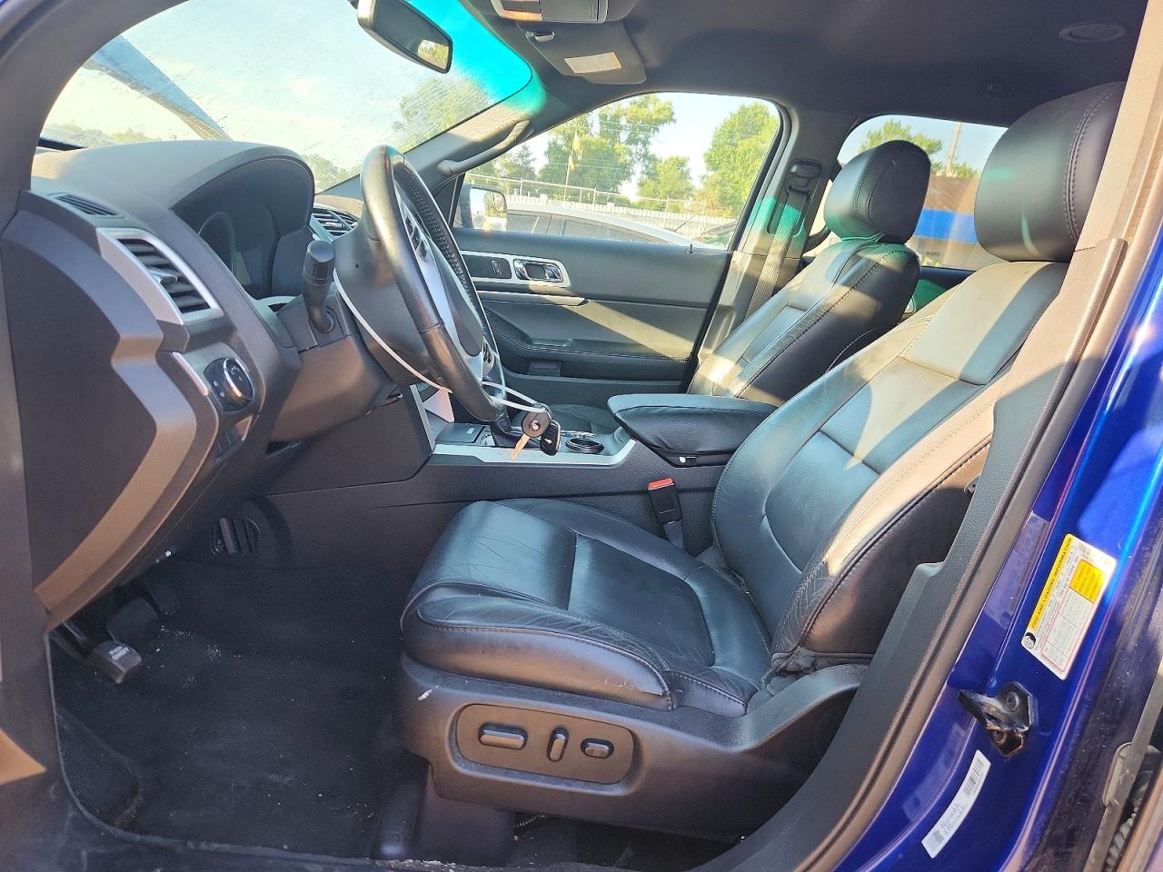 2014 Ford Explorer Xlt Blue vin: 1FM5K7D82EGC35504