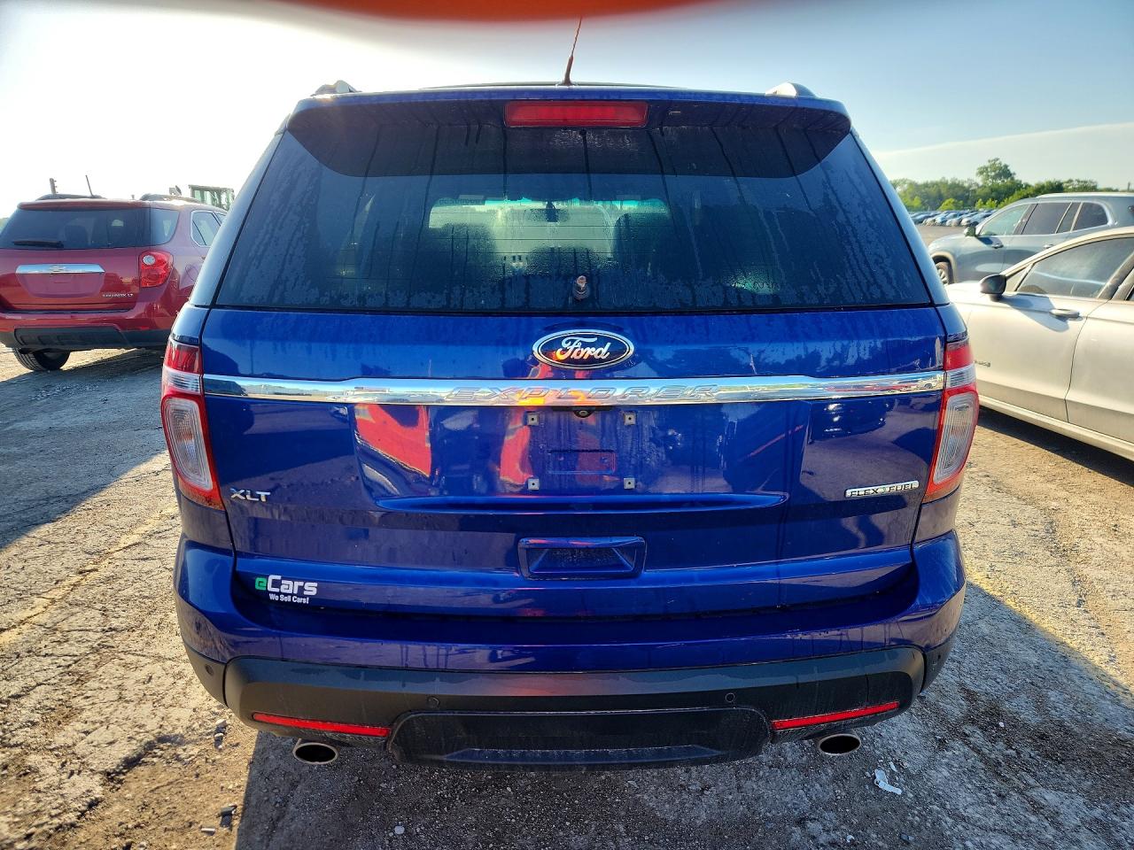 2014 Ford Explorer Xlt Blue vin: 1FM5K7D82EGC35504