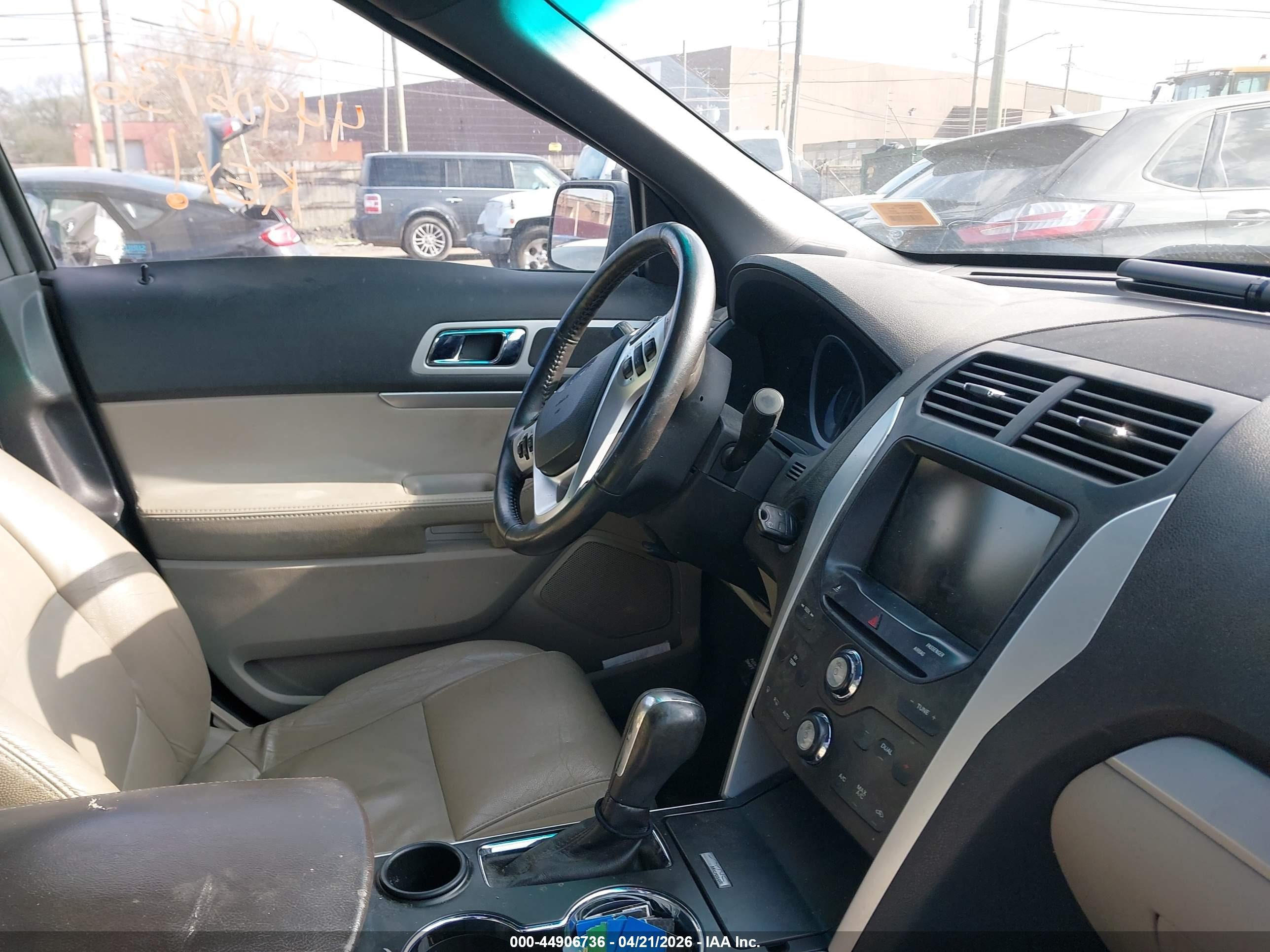2015 Ford Explorer Xlt Gray vin: 1FM5K7D82FGA38561