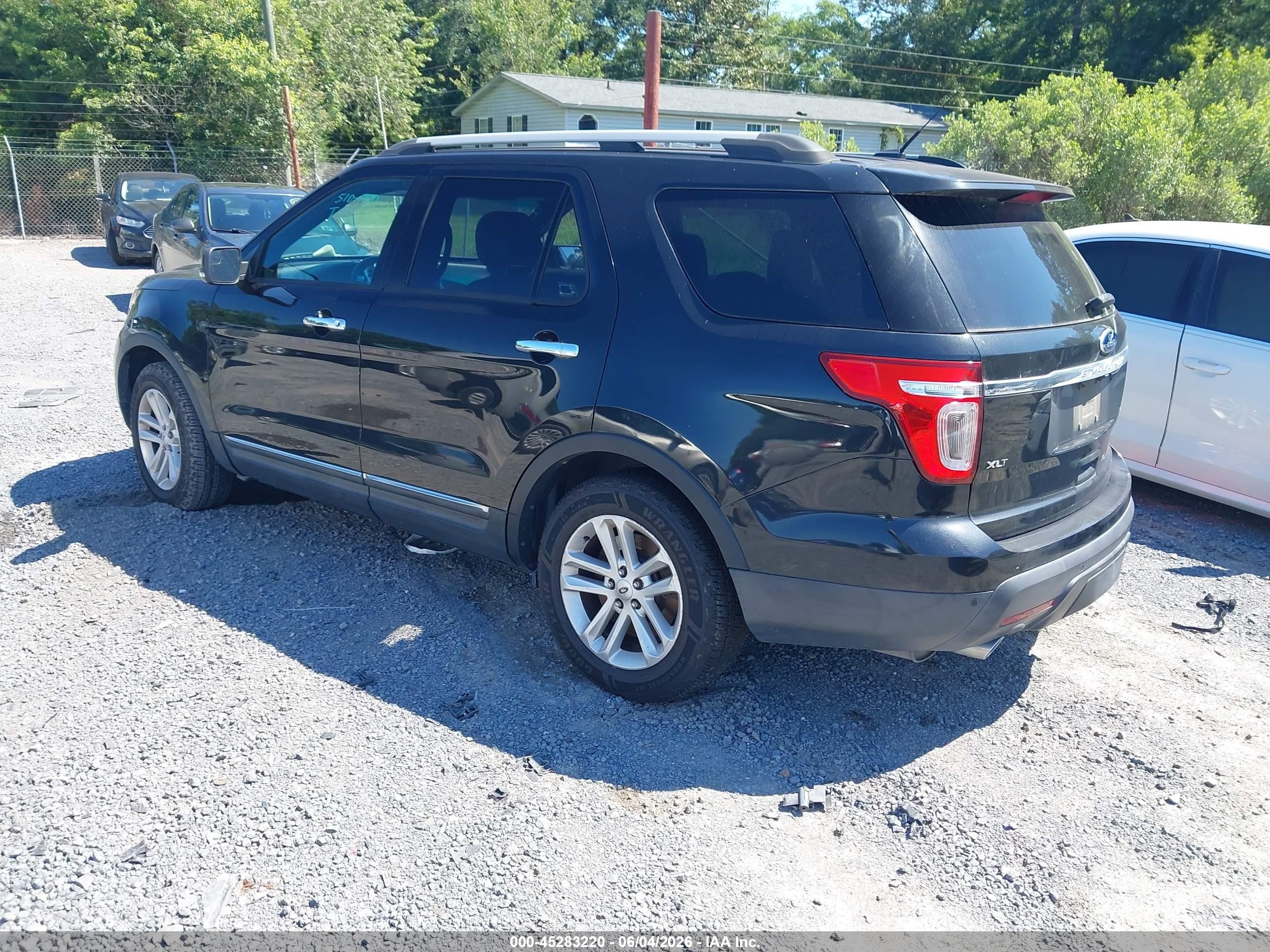 2015 Ford Explorer Xlt Black vin: 1FM5K7D82FGA41976