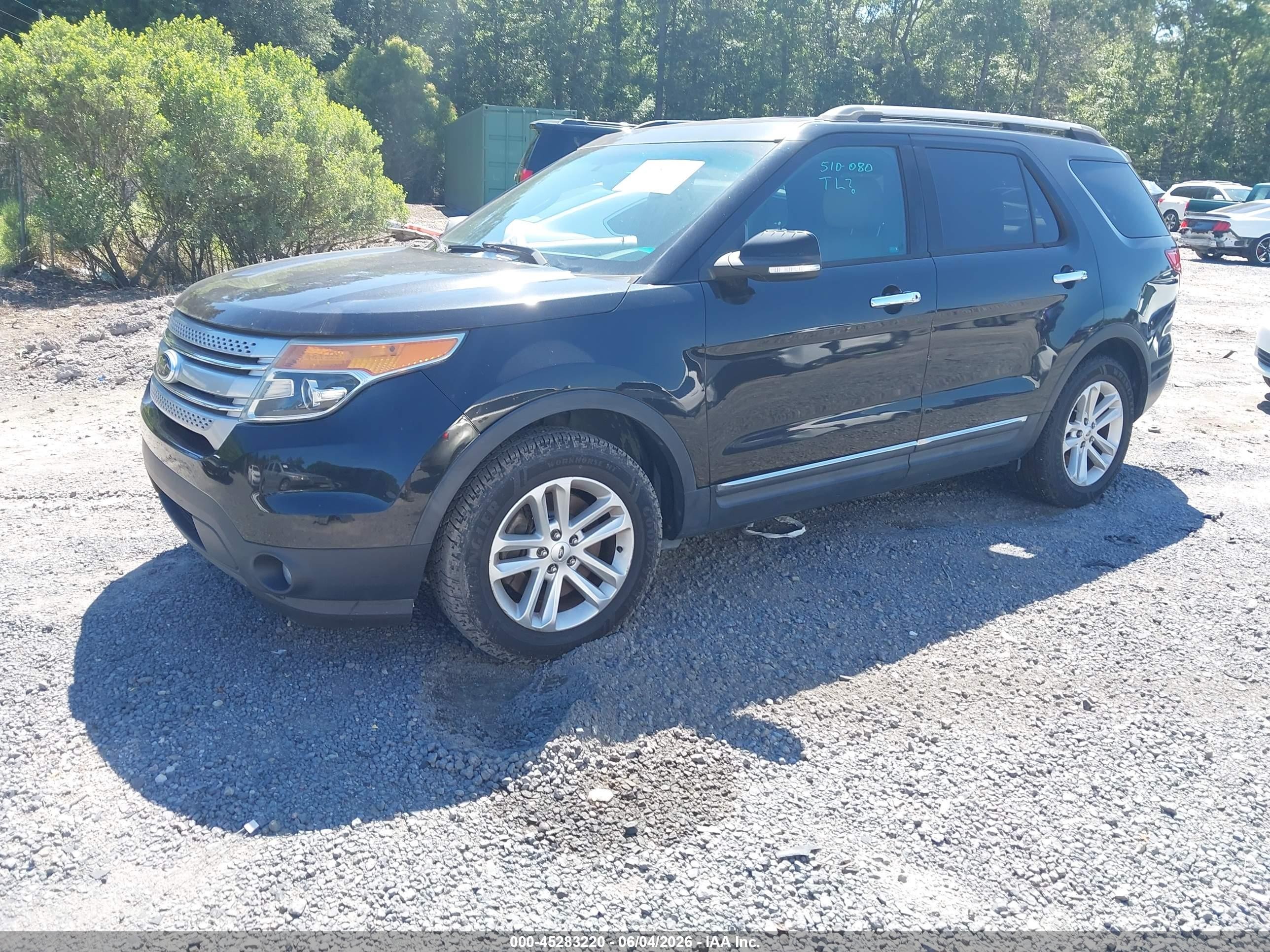 2015 Ford Explorer Xlt Black vin: 1FM5K7D82FGA41976