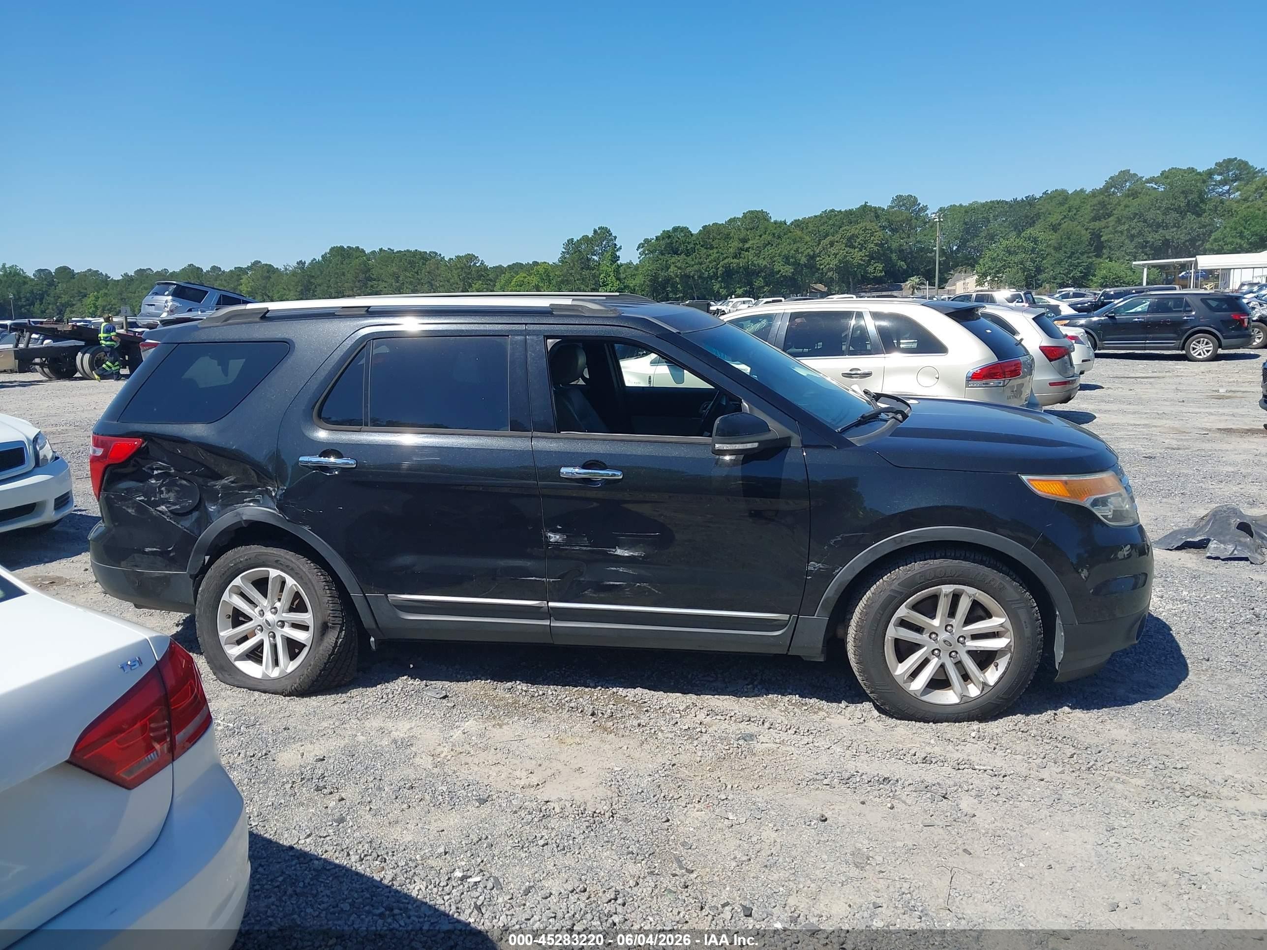 2015 Ford Explorer Xlt Black vin: 1FM5K7D82FGA41976