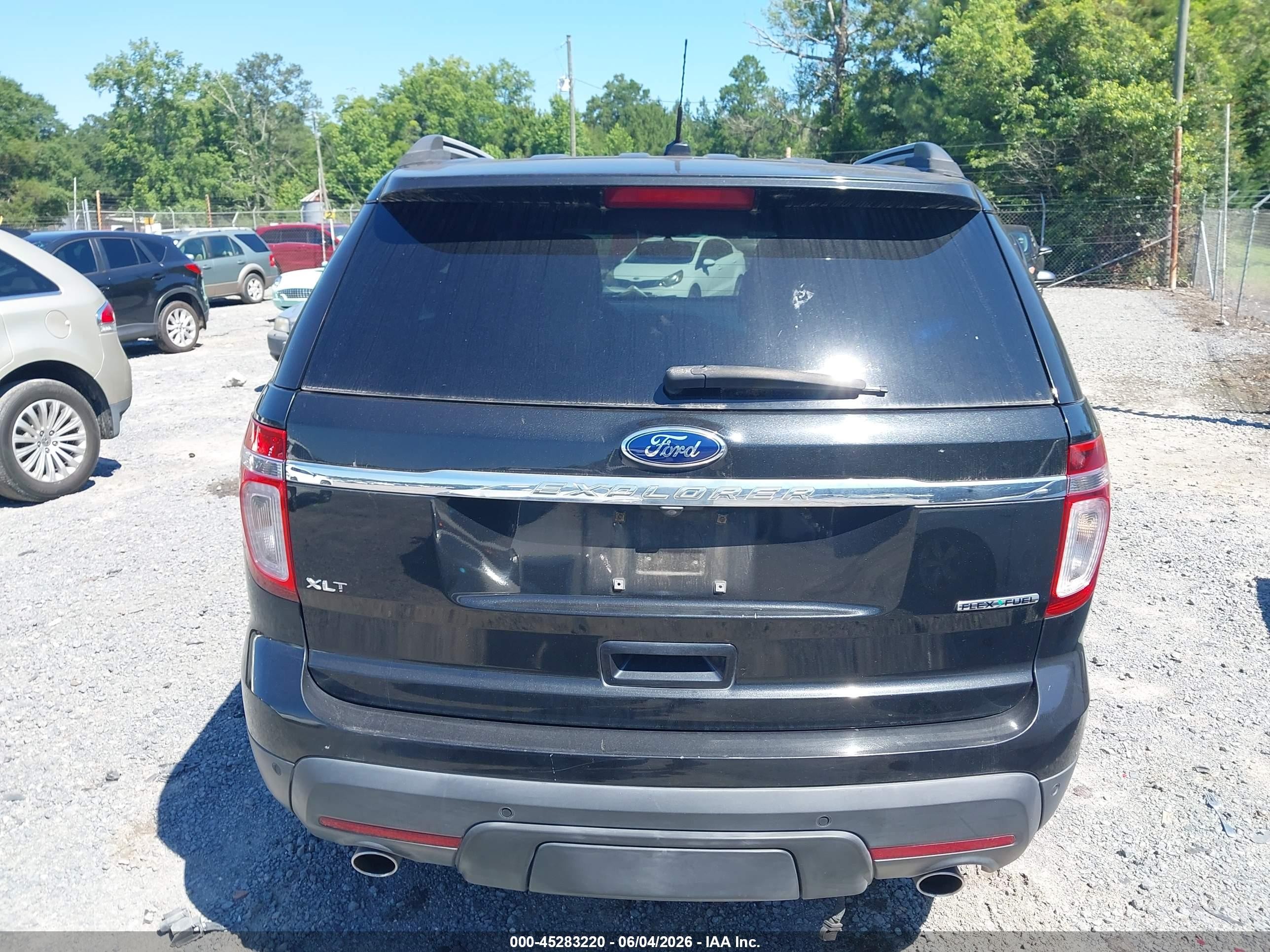 2015 Ford Explorer Xlt Black vin: 1FM5K7D82FGA41976
