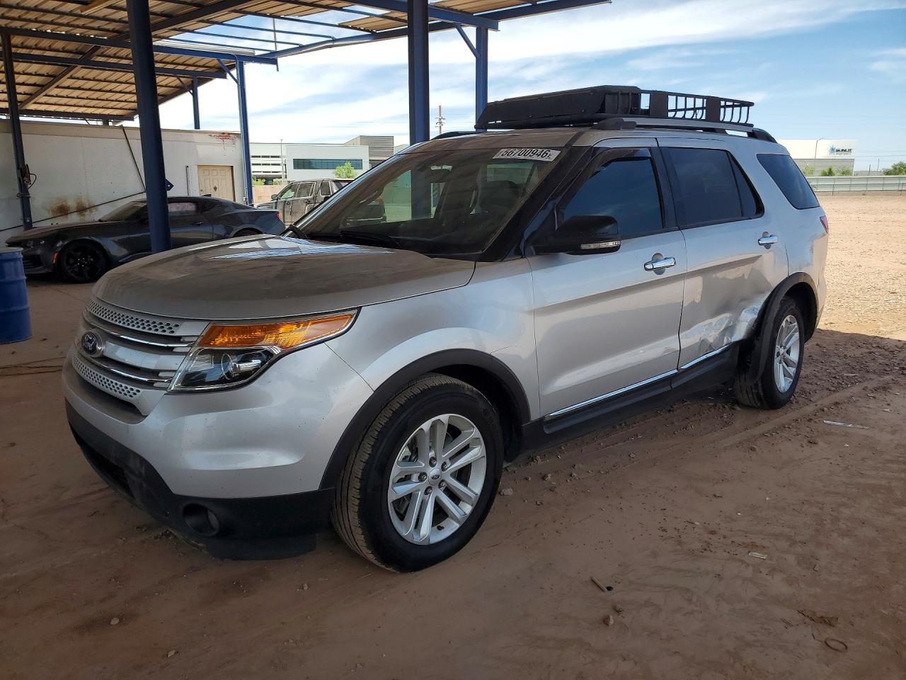 2015 Ford Explorer Xlt Silver vin: 1FM5K7D82FGA55375