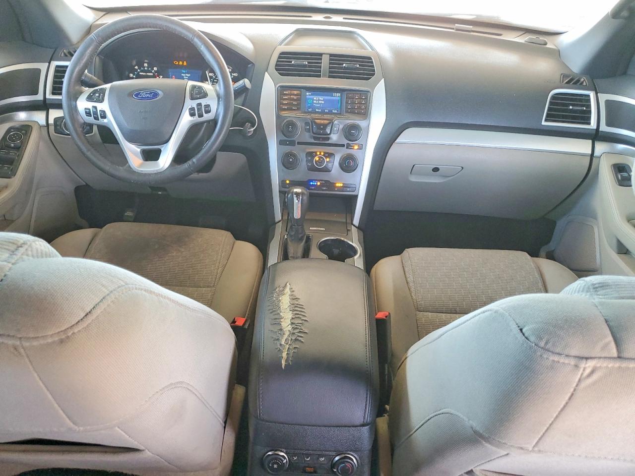 2015 Ford Explorer Xlt Silver vin: 1FM5K7D82FGA55375