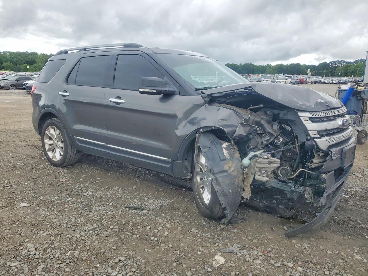 2015 Ford Explorer Xlt Charcoal vin: 1FM5K7D82FGA61502
