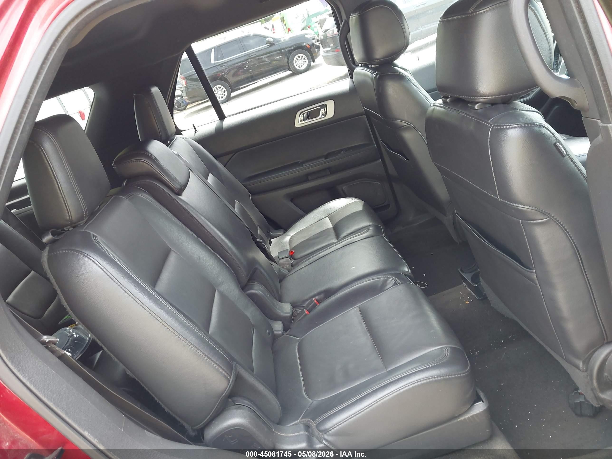 2015 Ford Explorer Xlt Красный vin: 1FM5K7D82FGB22234