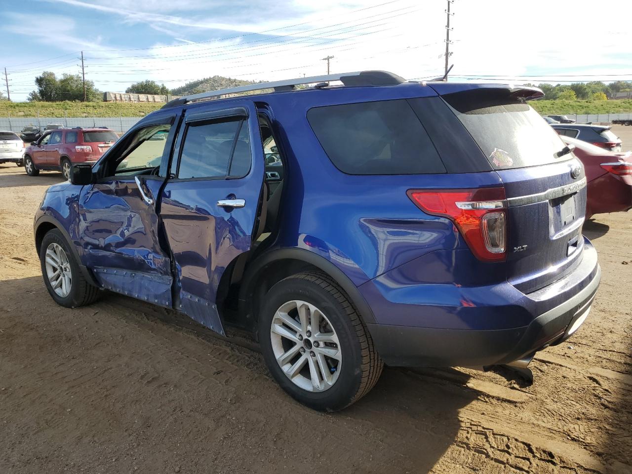 2015 Ford Other Blue vin: 1FM5K7D82FGB65634