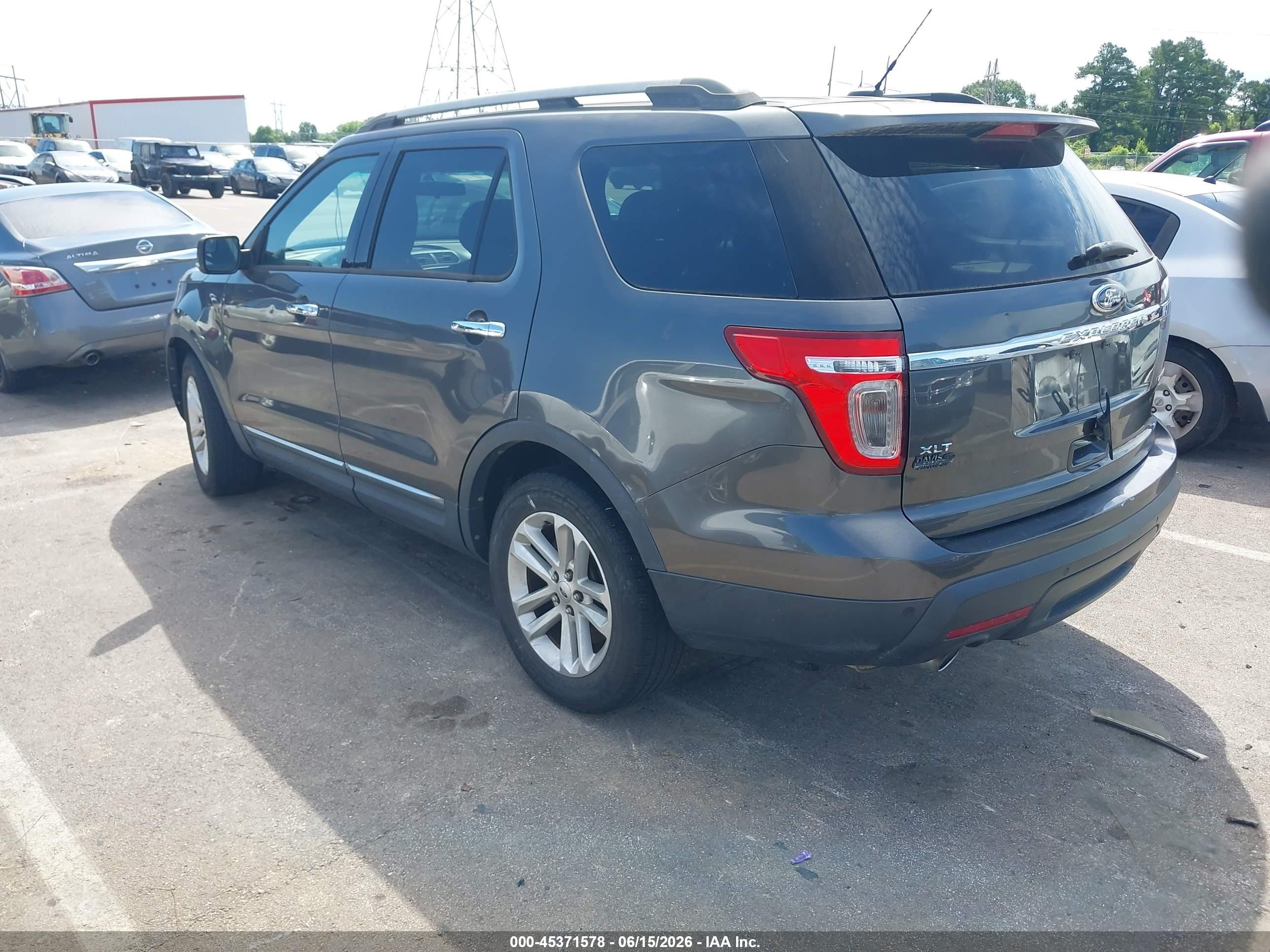 2015 Ford Explorer Xlt Black vin: 1FM5K7D82FGB87522