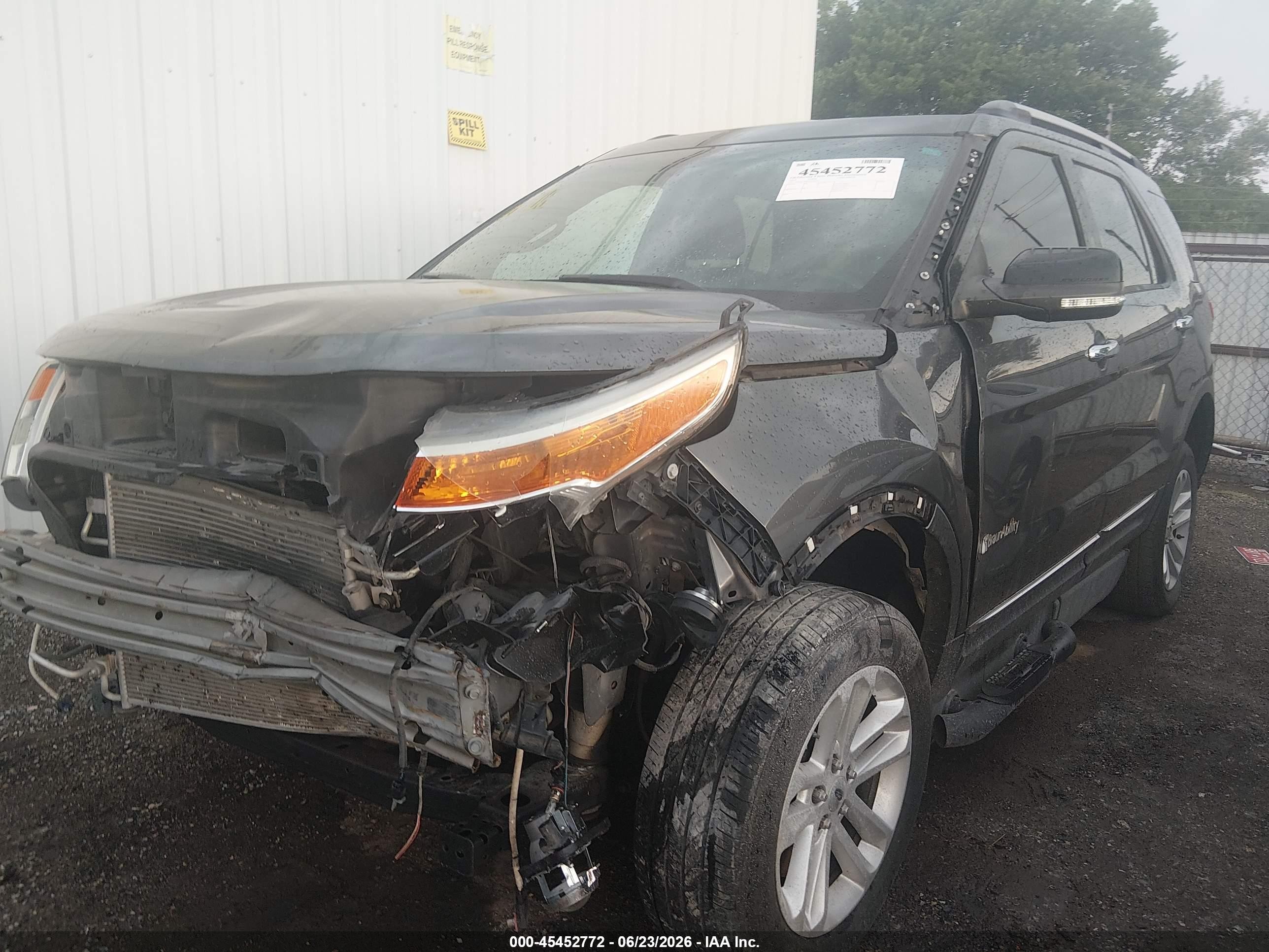 2015 Ford Explorer Xlt Gray vin: 1FM5K7D82FGC09261